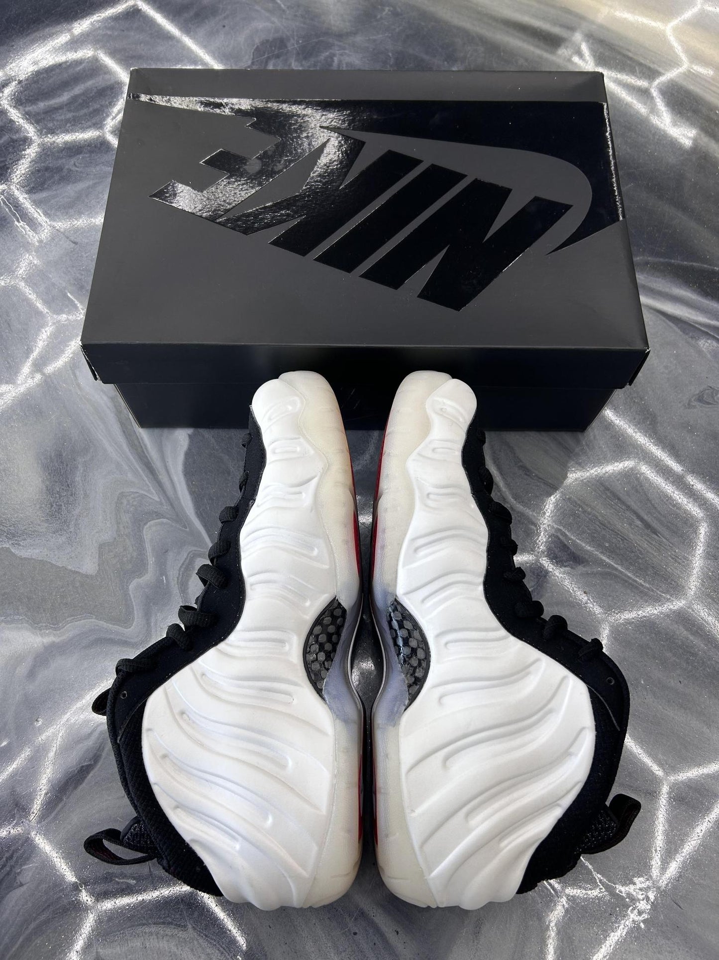 Nike Foamposite Pro "Pearl" Used Size 10