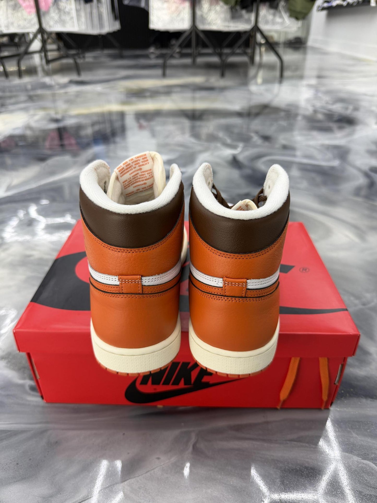 Jordan 1 "Starfish" Used Size 10