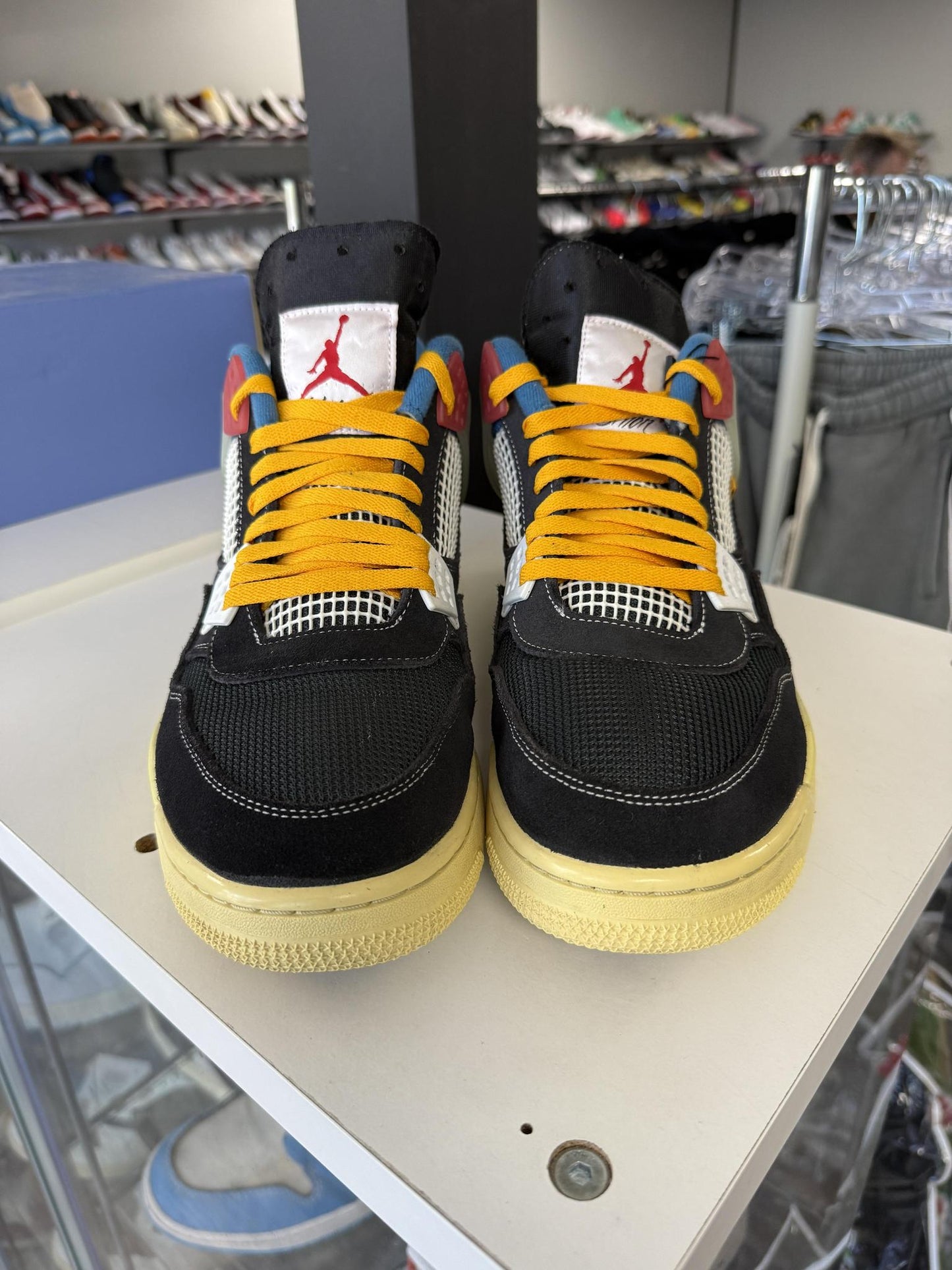 Jordan 4 x Union "Noir" Used Size 14
