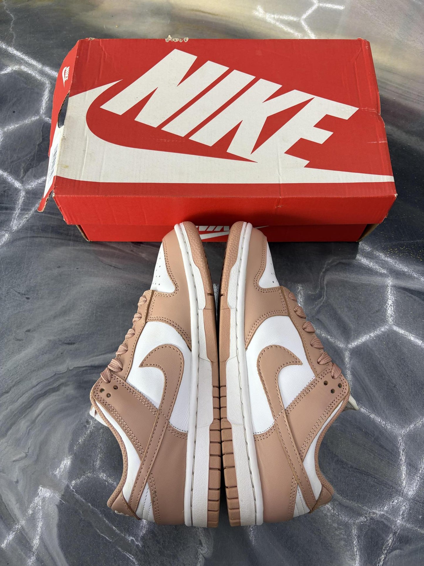Nike Dunk Low "Rose Whisper" Used Size 4.5Y/6W