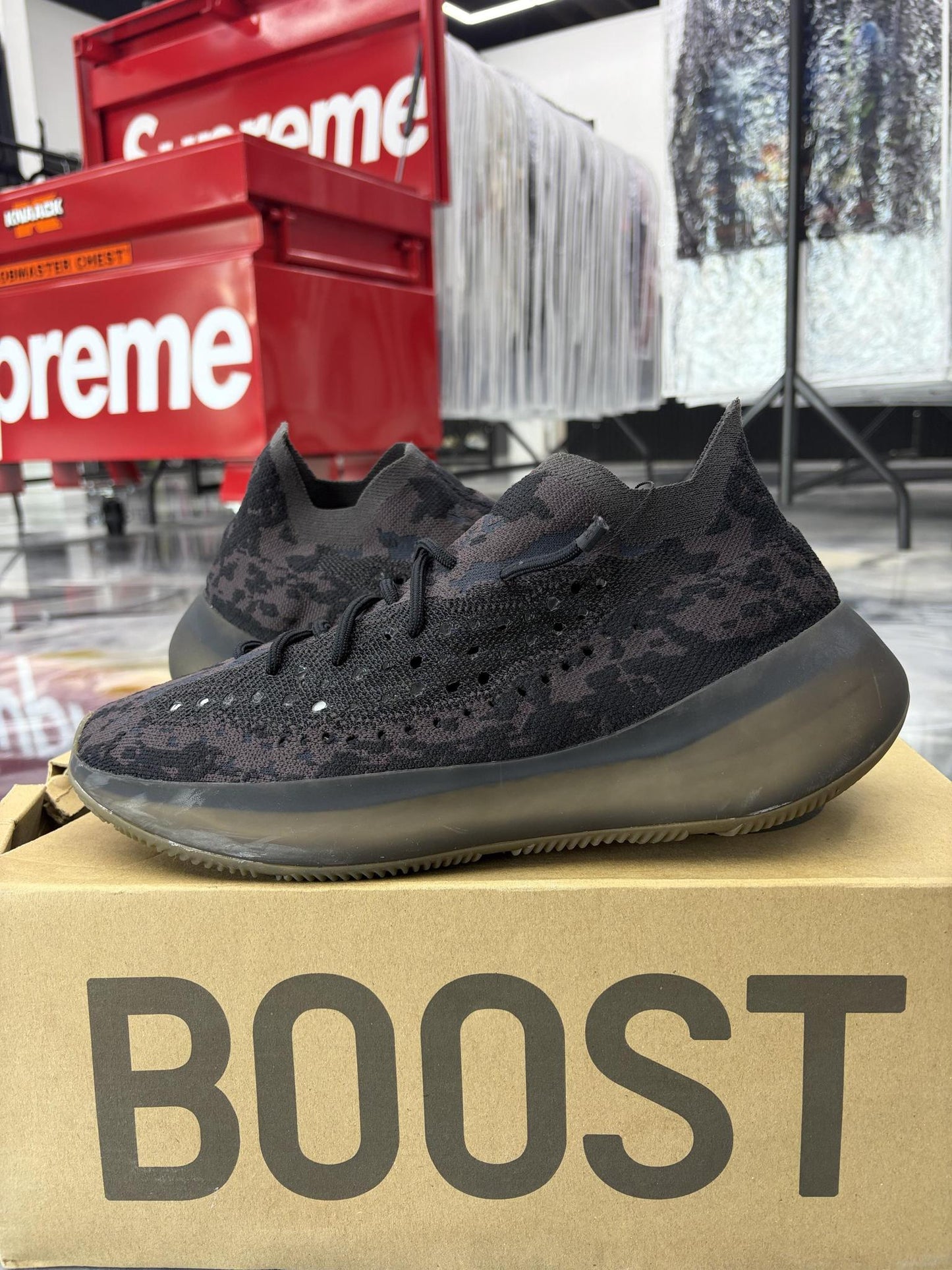 Yeezy 380 "Mist Reflective" Used Size 13