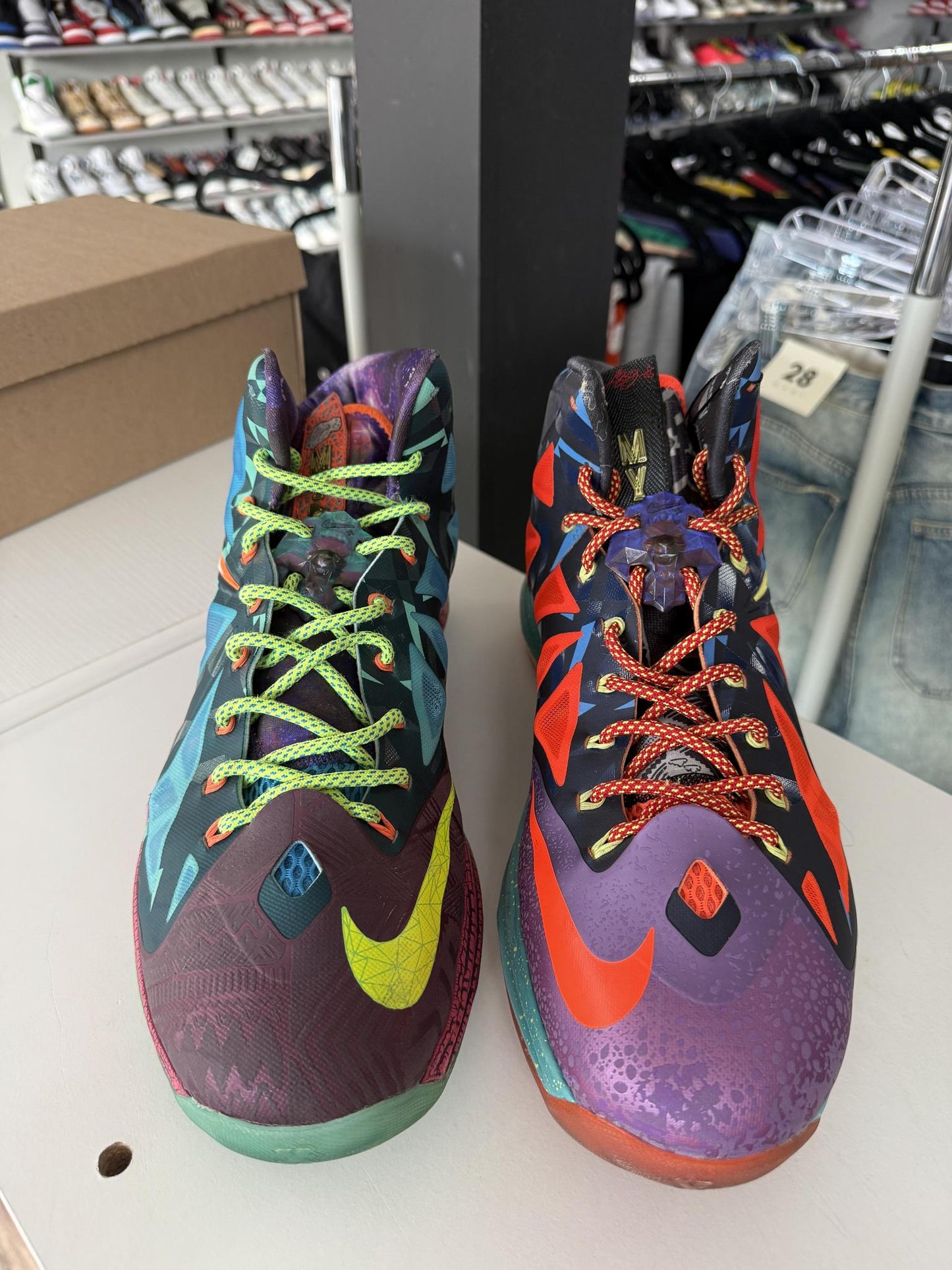 Nike Lebron X "What The MVP" Used Size 14