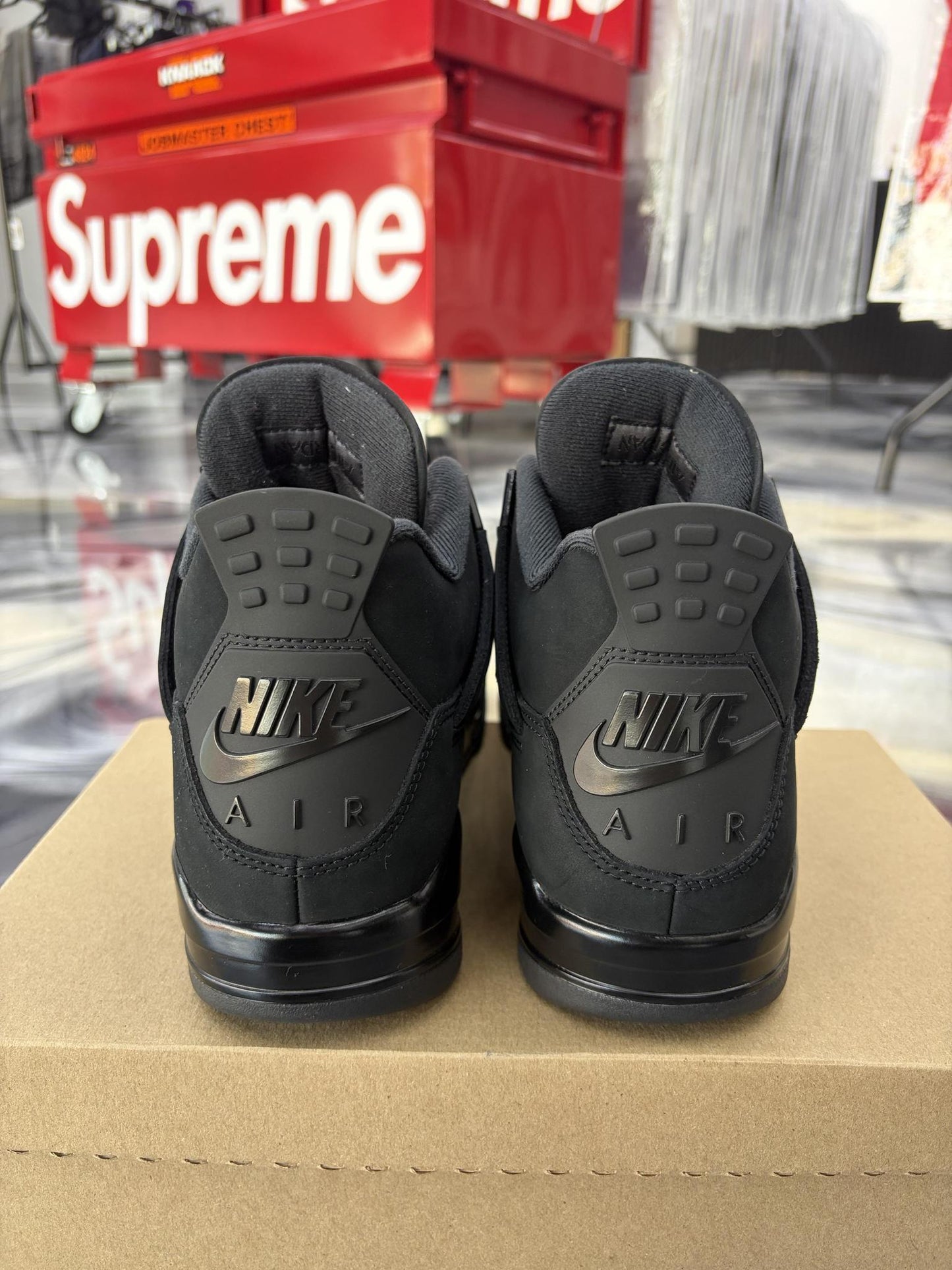 Jordan 4 "Black Cat" Used Size 10.5