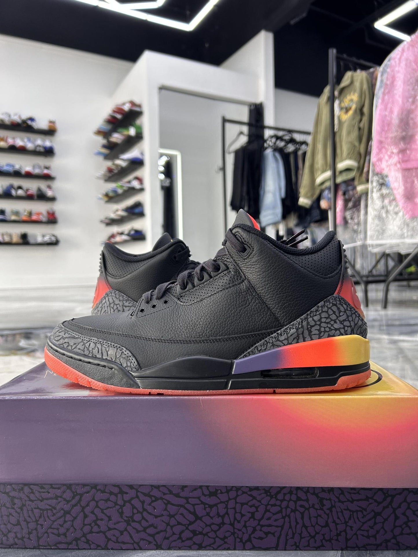 Jordan 3 x J Balvin "Rio" Used Size 10.5