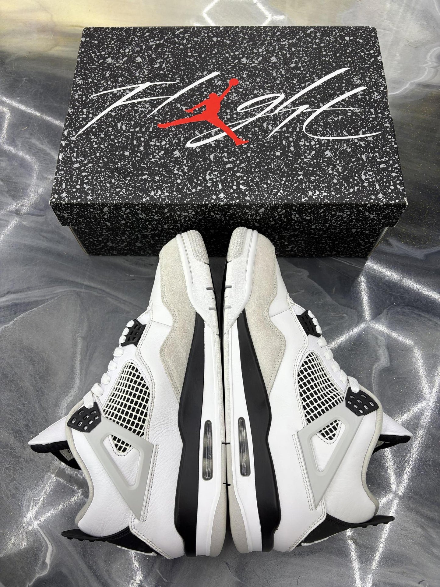 Jordan 4 "Military Black" Used Size 11
