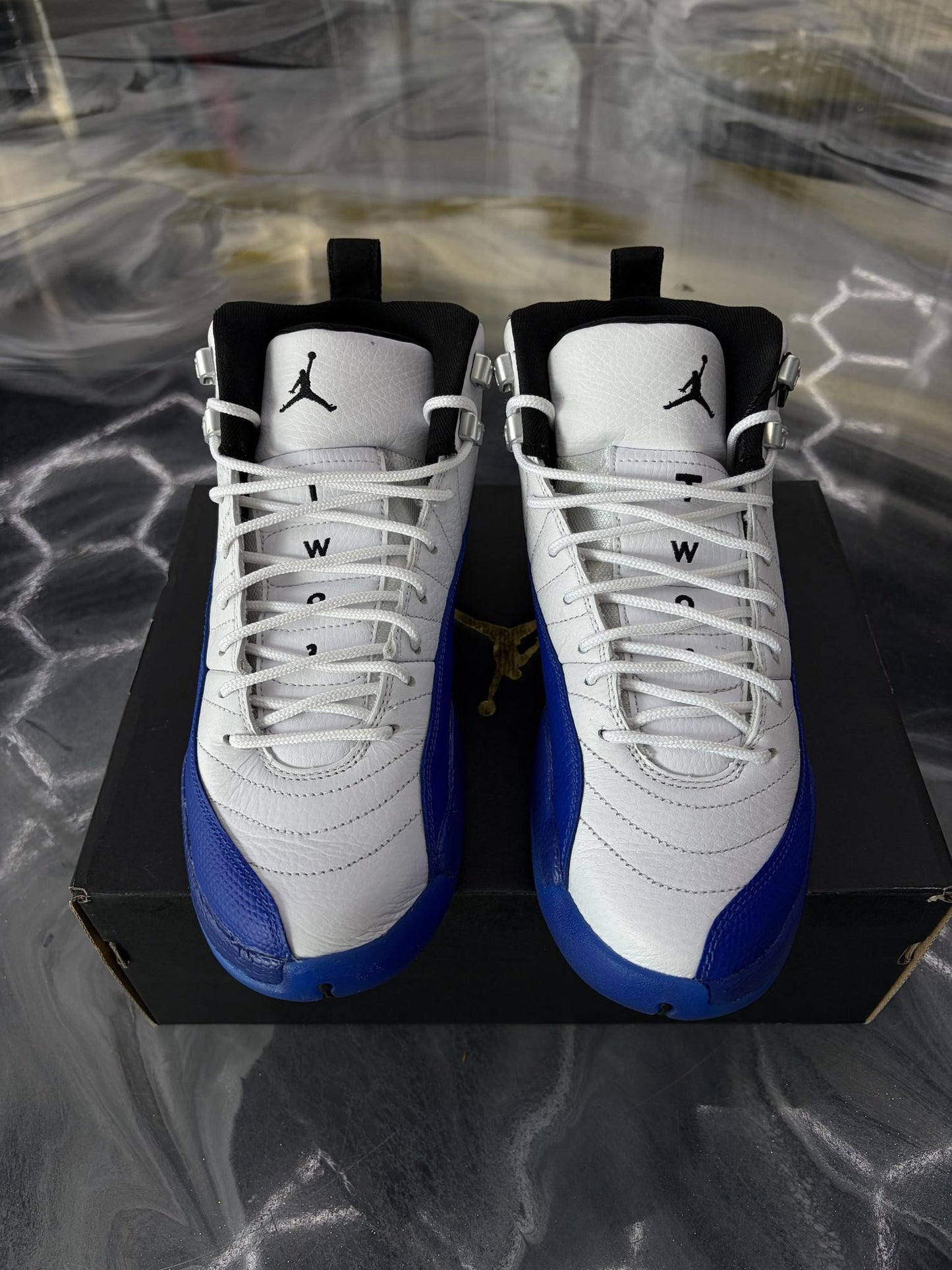 Jordan 12 "Blueberry" Used Size 7Y/8.5W