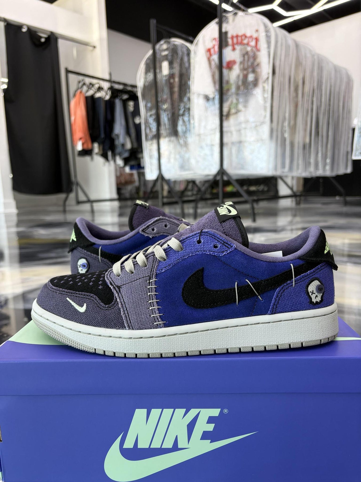Jordan 1 Low "Voodoo Alternate" Used Size 9