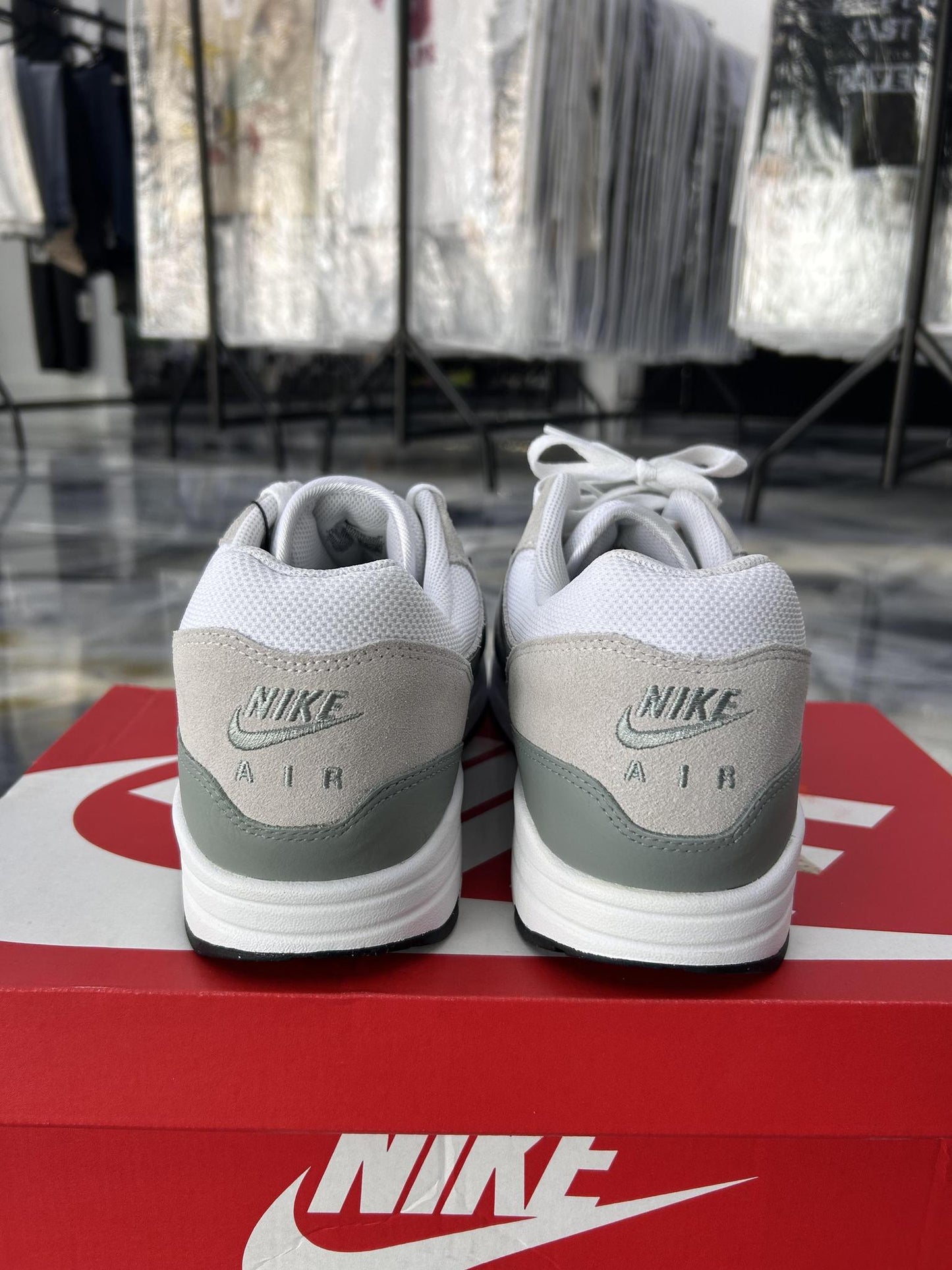 Nike Air Max 1 "Mica Green" Used Size 14