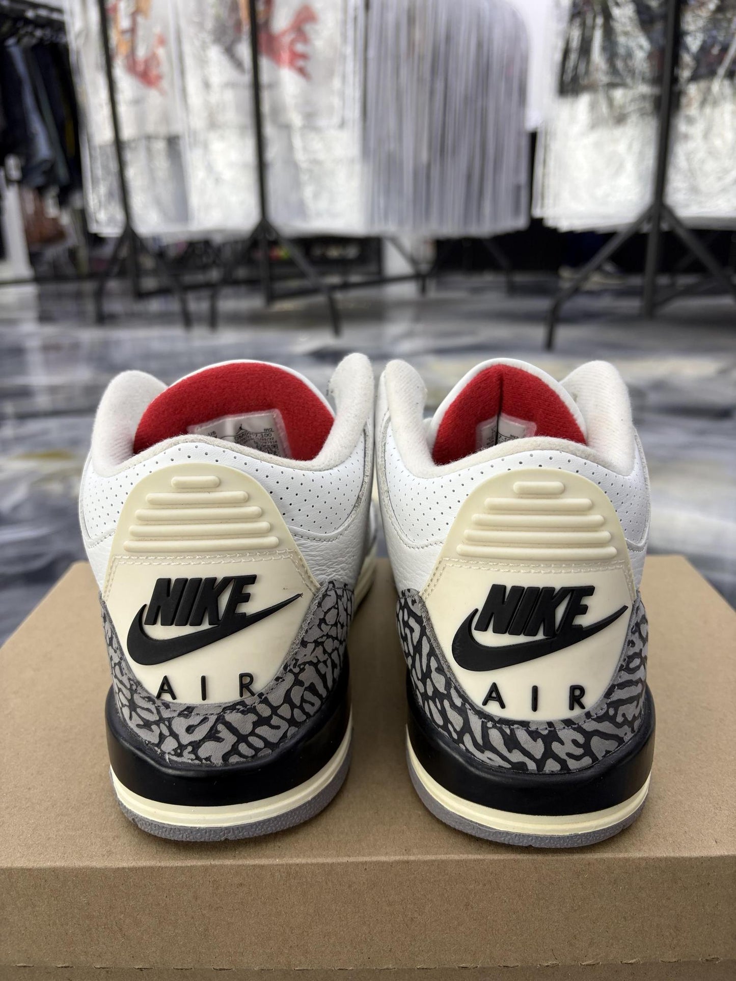 Jordan 3 "Reimagined" Used Size 7Y/8.5W