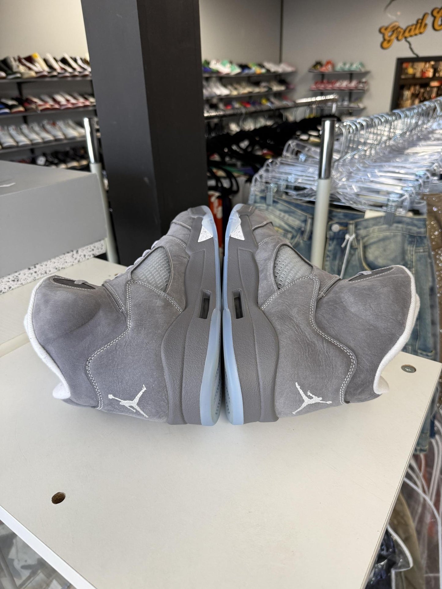 Jordan 5 "Wolf Grey" Used Size 15