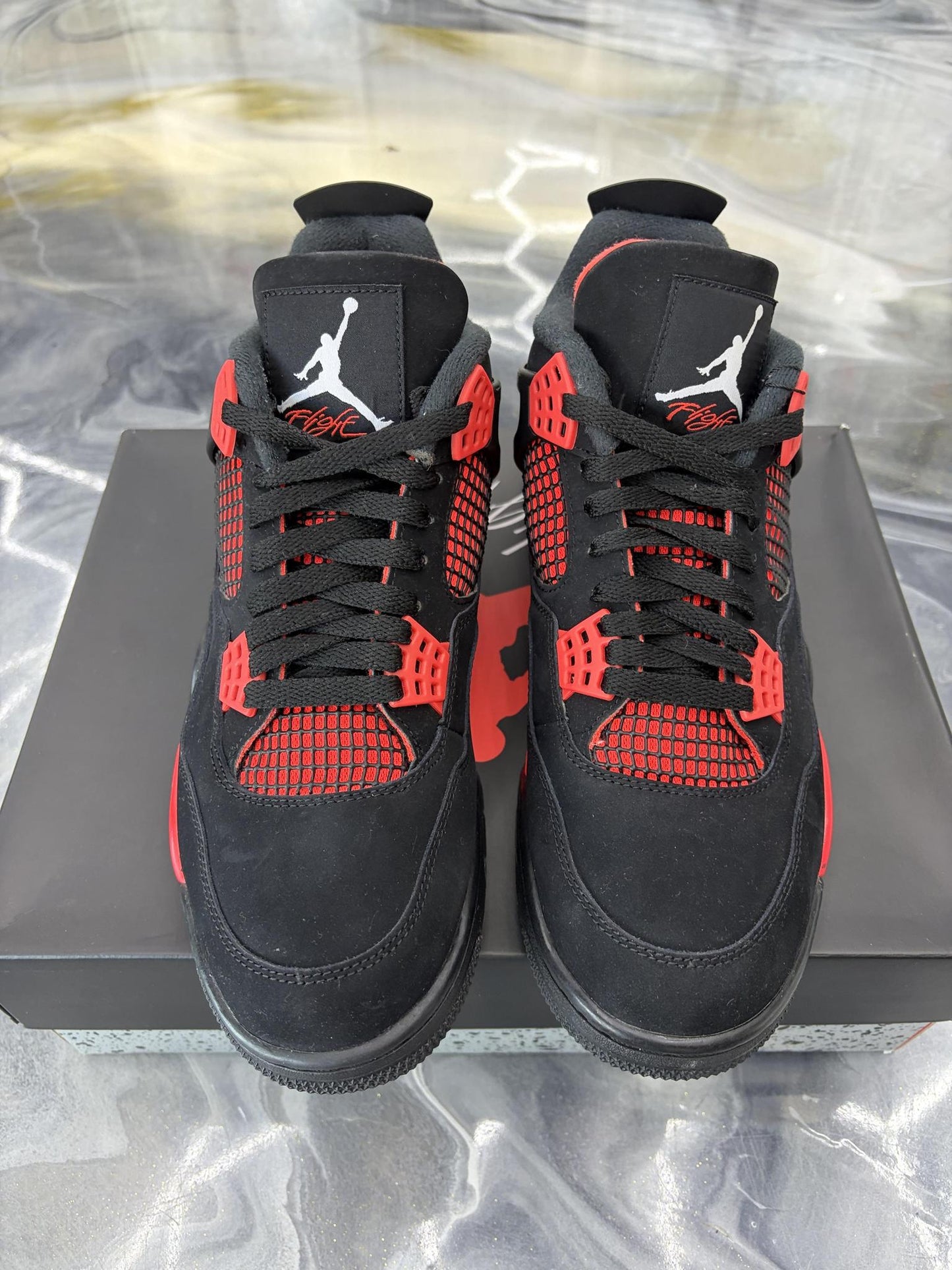 Jordan 4 "Red Thunder" Used Size 11