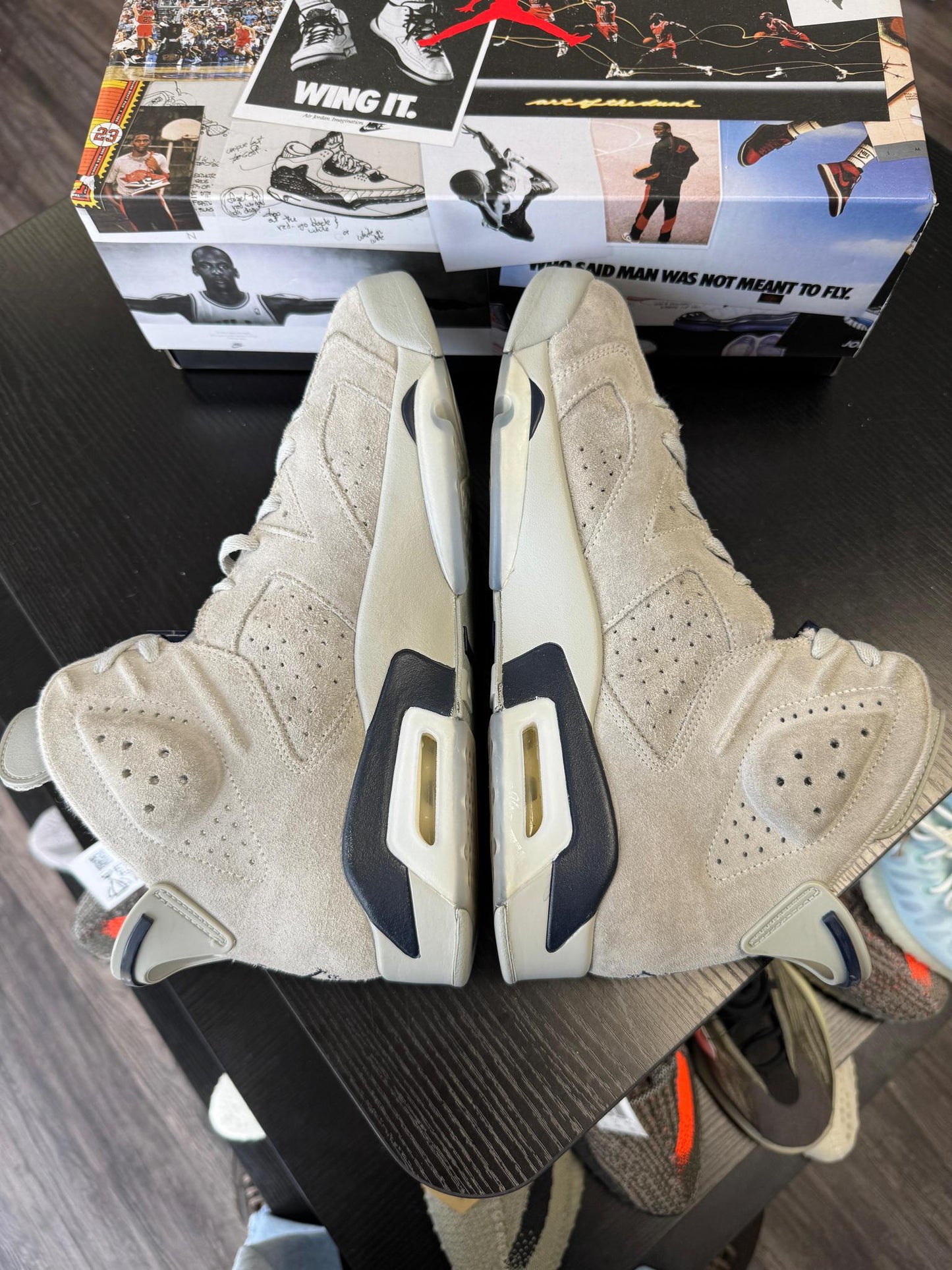 Jordan 6 "Georgetown" Used Size 12