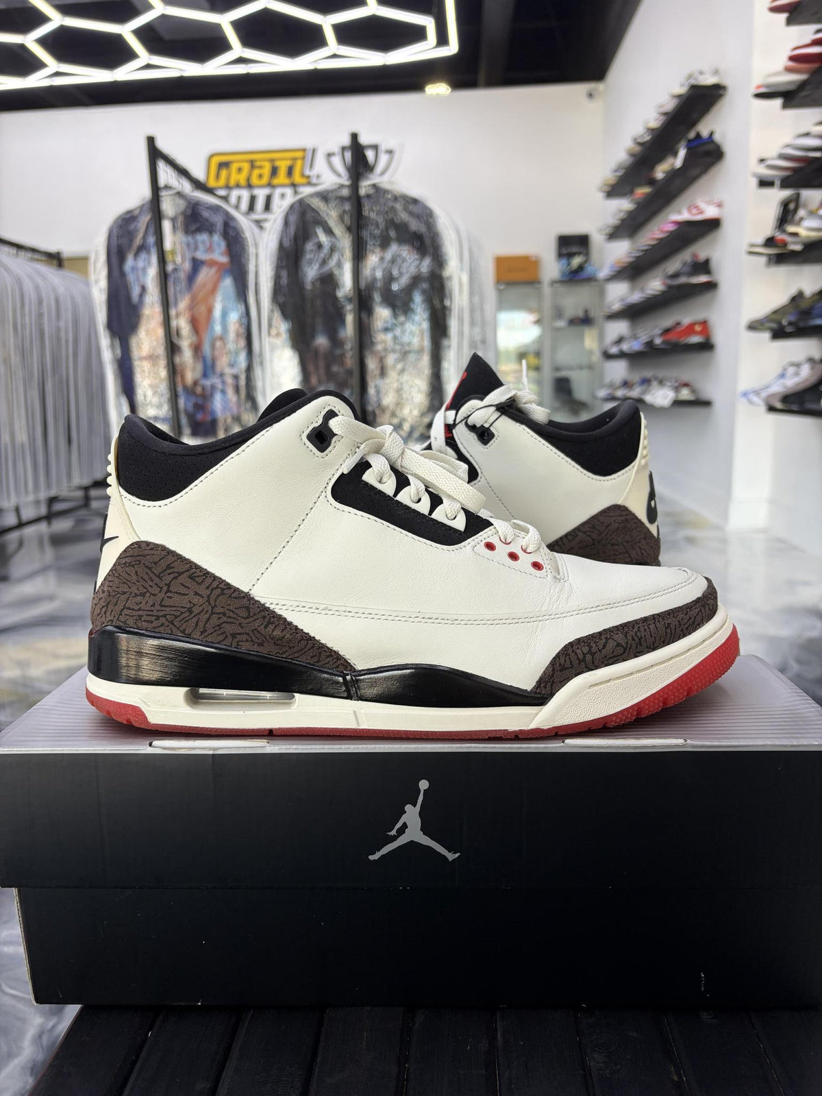 Jordan 3 "World's Best Dad" Used Size 10.5