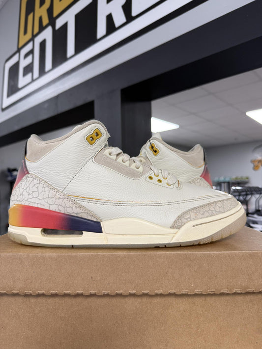 Jordan 3 x J Balvin "Medellín Sunset" Used Size 9.5