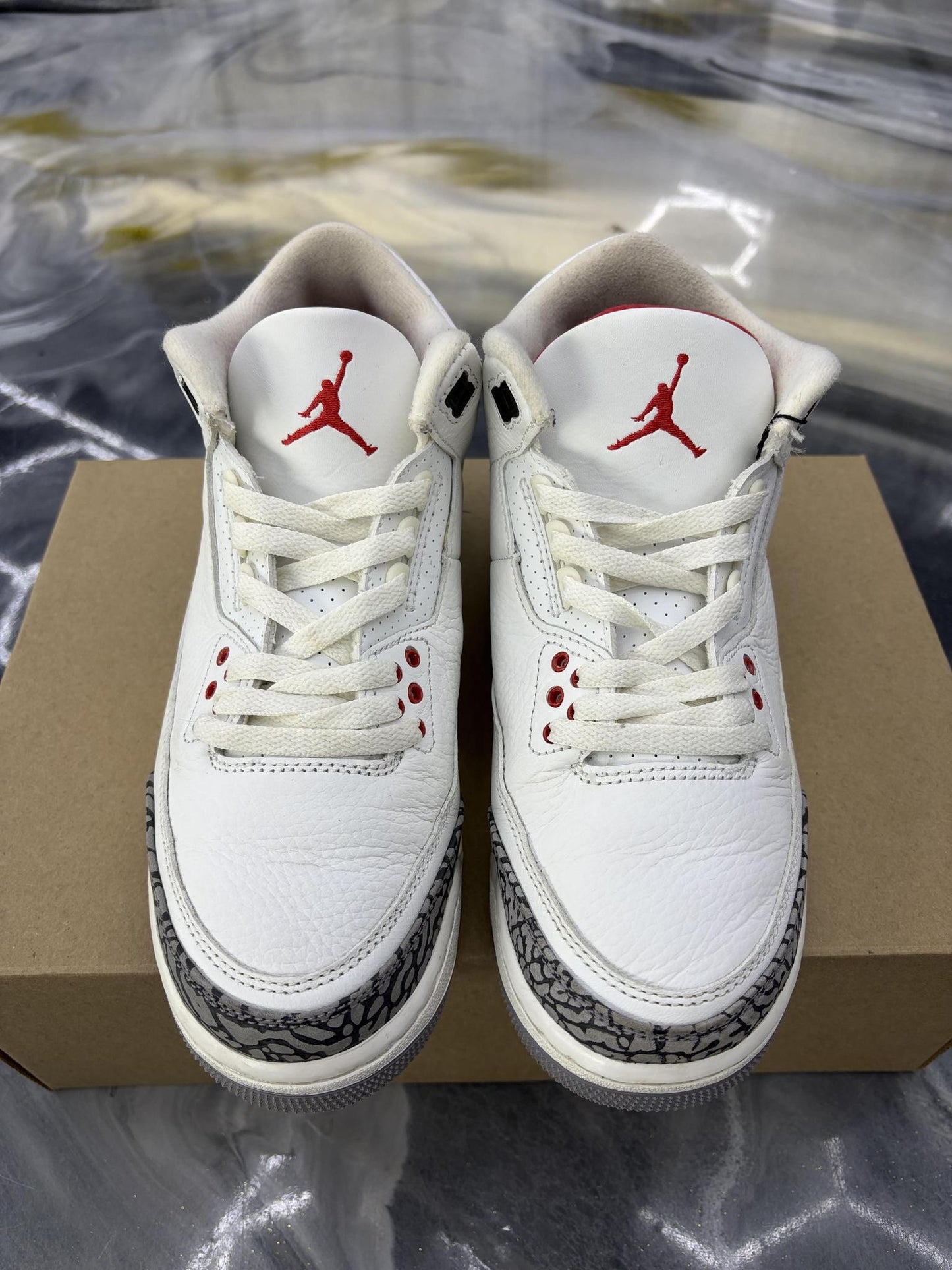 Jordan 3 "Reimagined" Used Size 7Y/8.5W