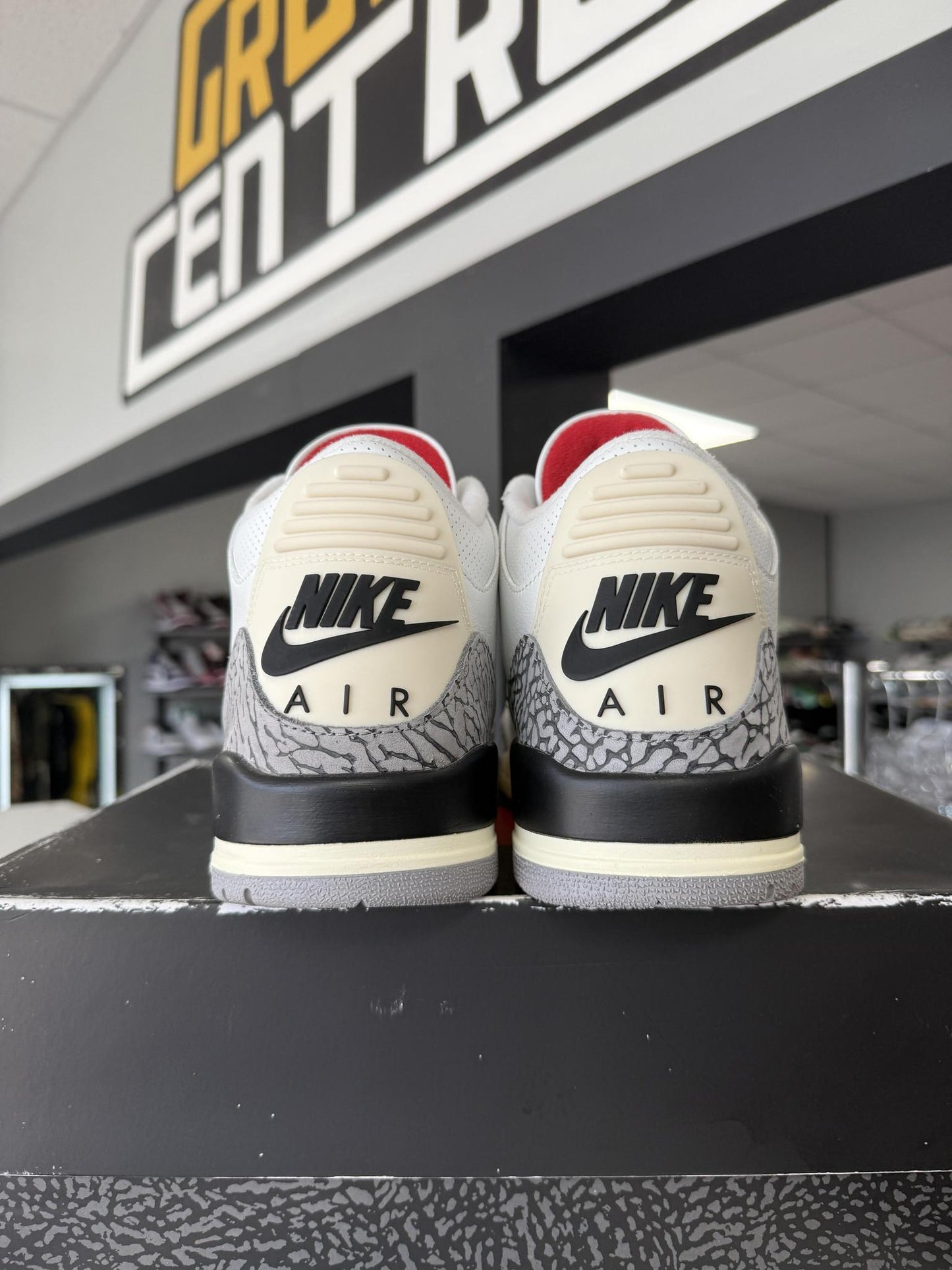 Jordan 3 "White Cement Reimagined" Used Size 13