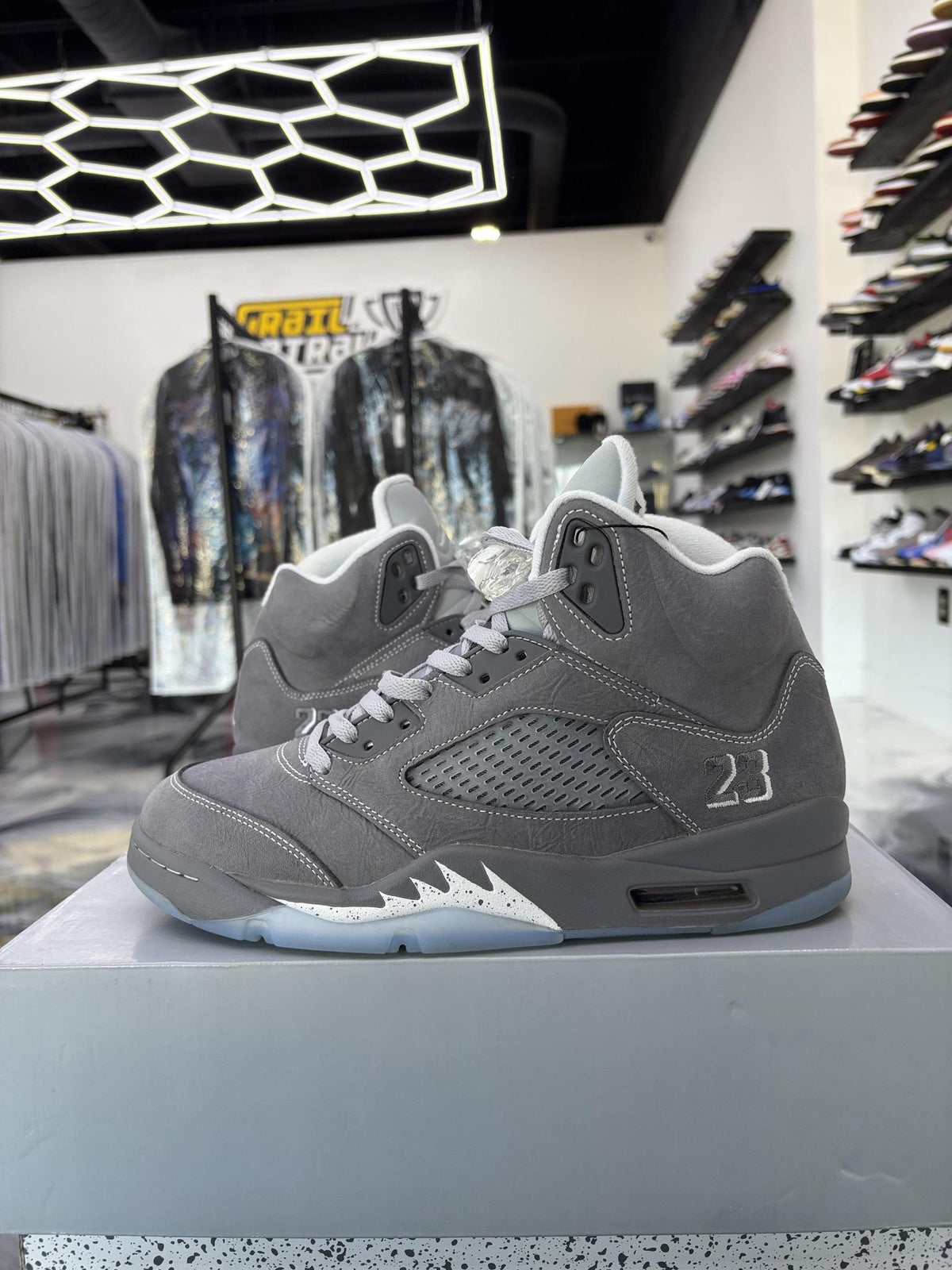 Jordan 5 "Wolf Grey" Used Size 9