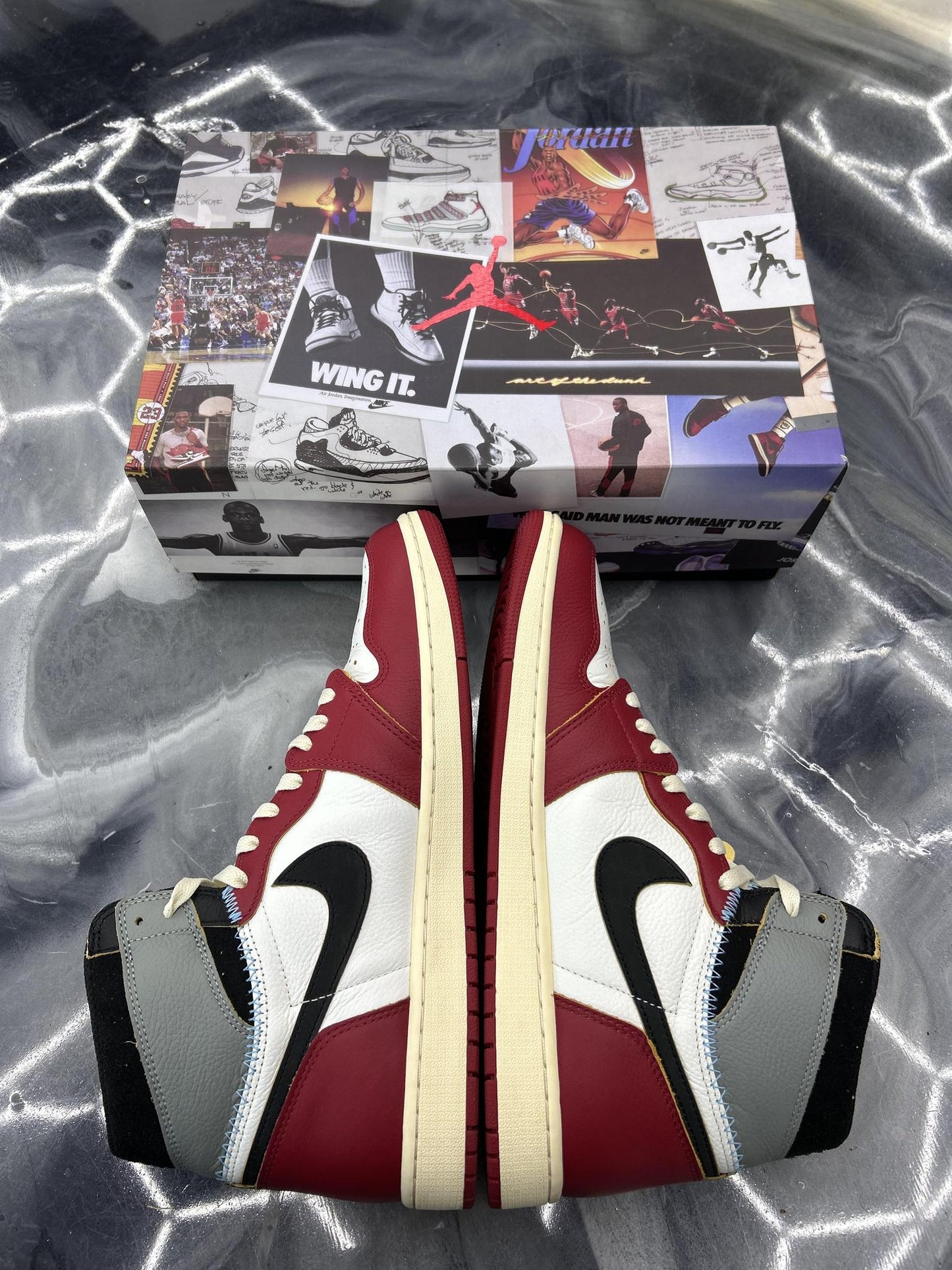 Jordan 1 x Union "LA Chicago" Used Size 13