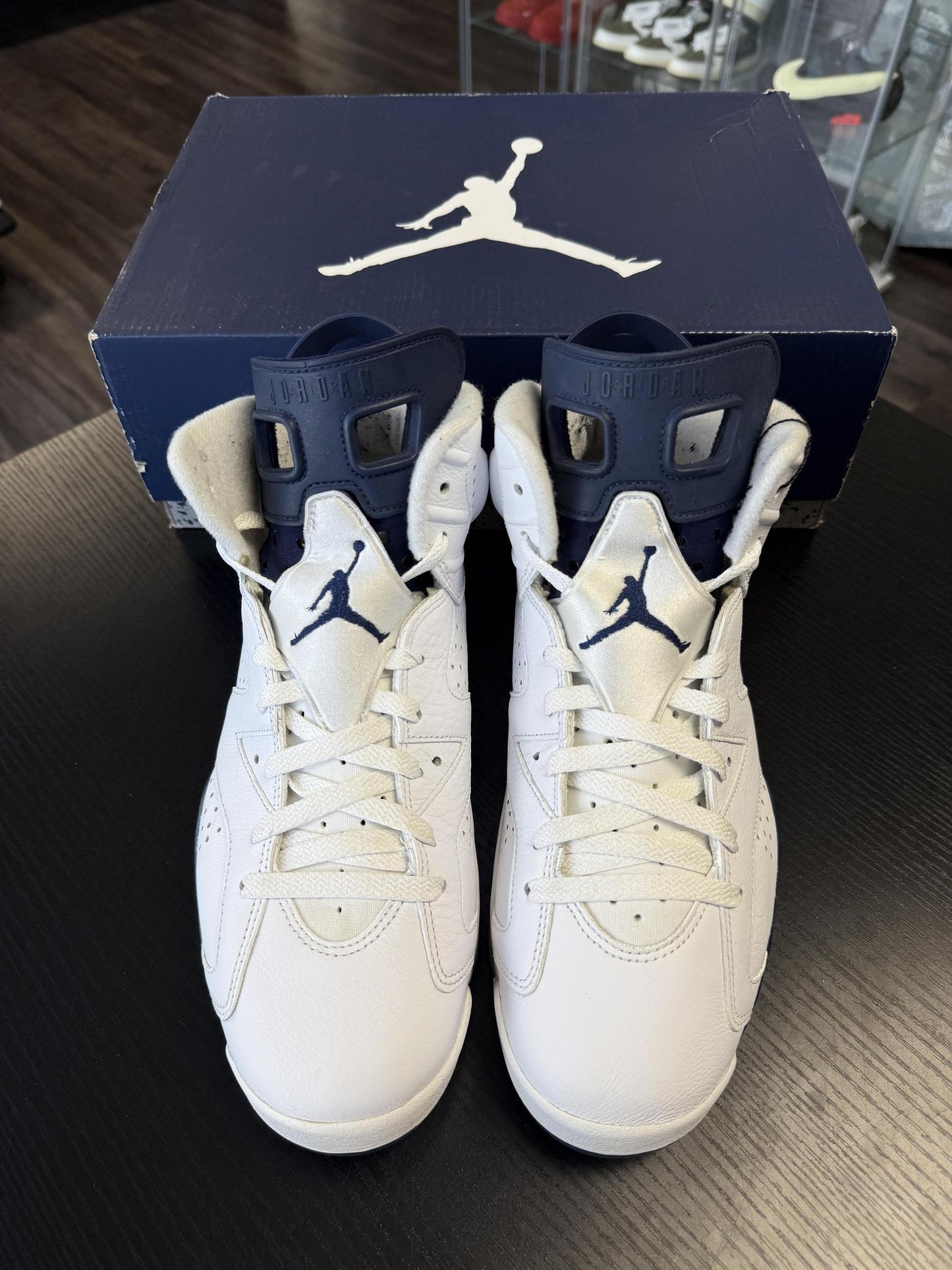 Jordan 6 "Midnight Navy" Used Size 10