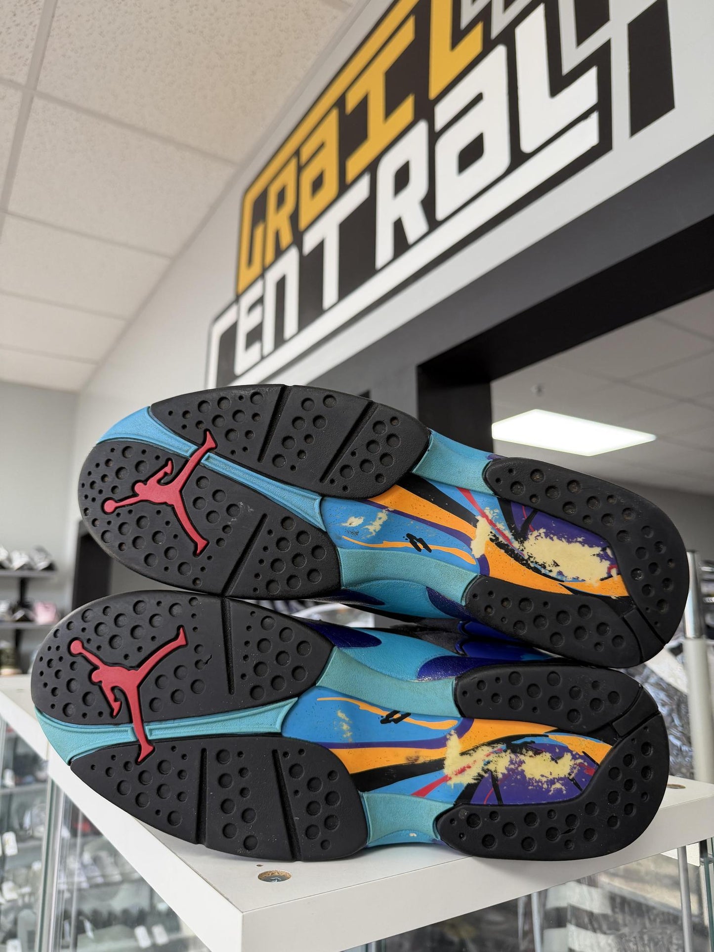 Jordan 8 "Aqua" Used Size 10