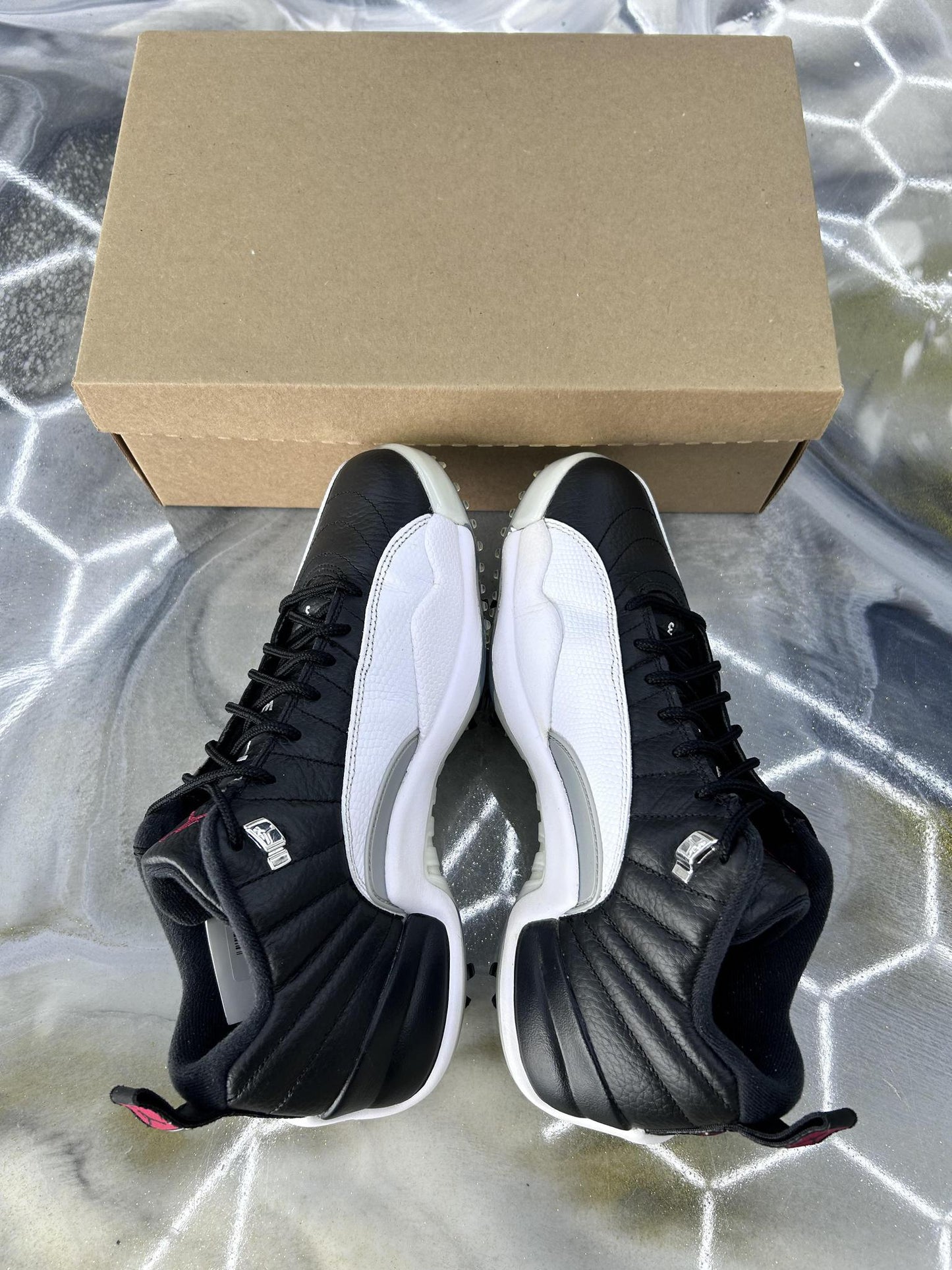 Jordan 12 Low Golf "Playoff" Used Size 10.5