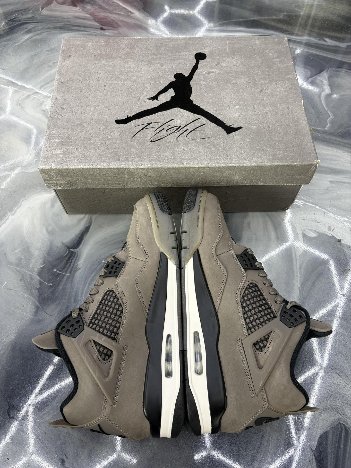 Jordan 4 "Cave Stone" Used Size 9.5