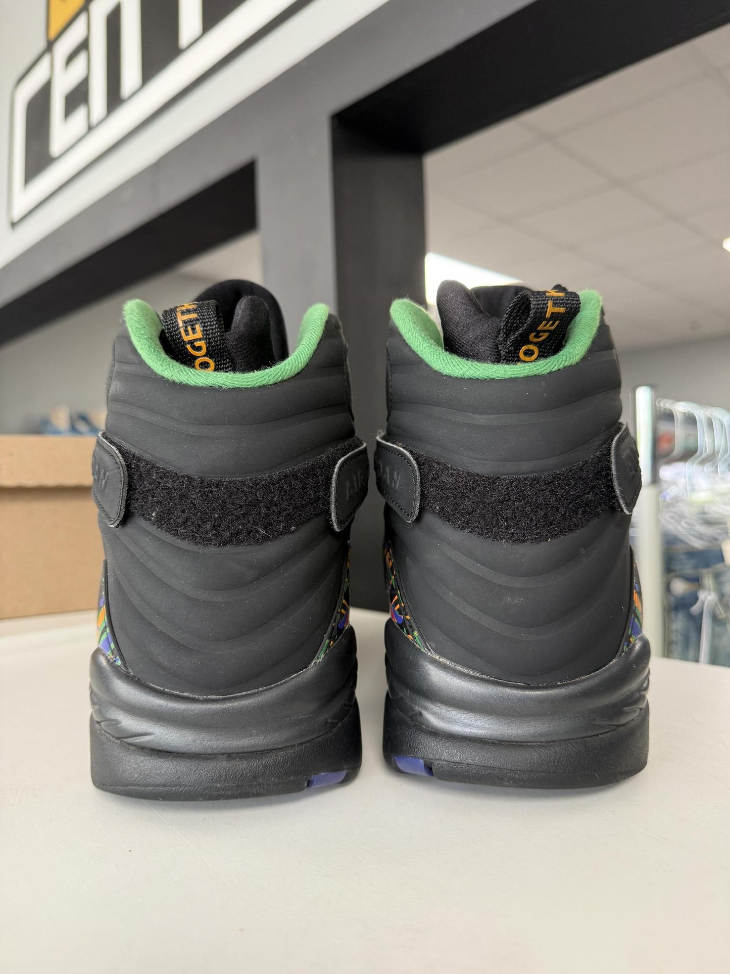Jordan 8 "Tinker Air Raid" Used Size 14