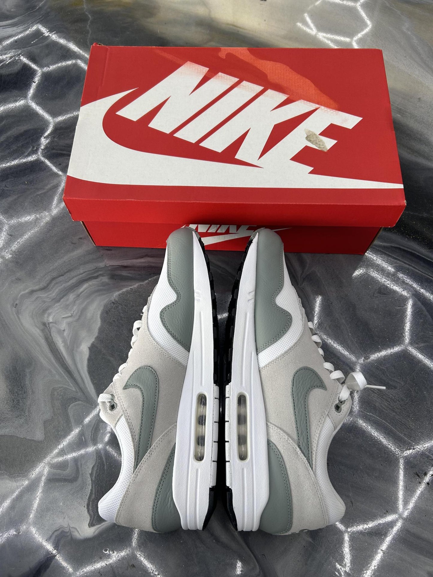 Nike Air Max 1 "Mica Green" Used Size 14