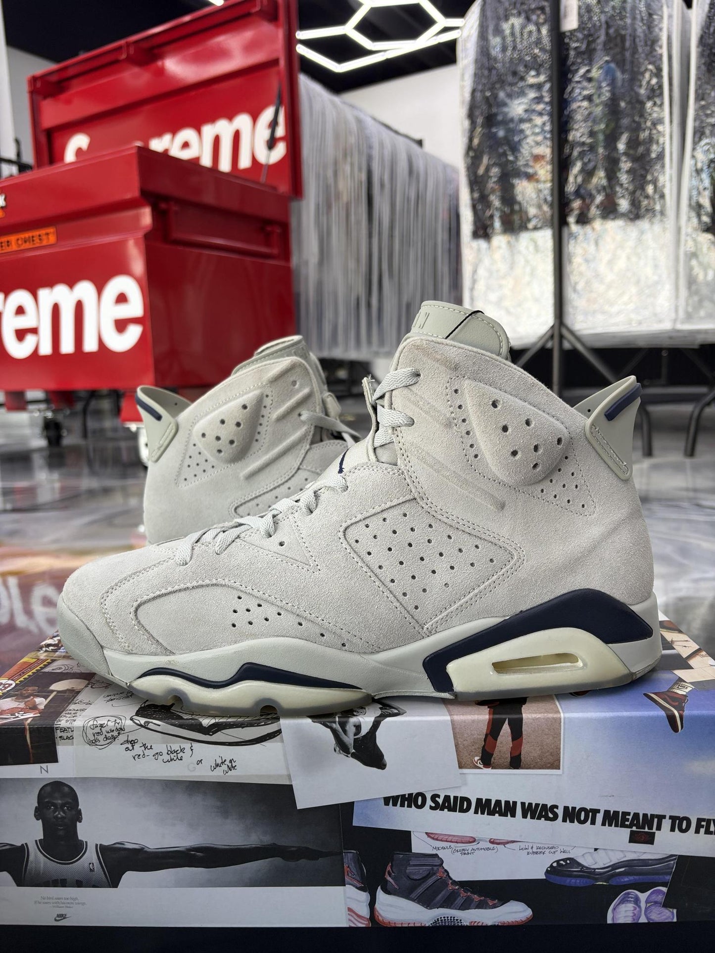 Jordan 6 "Georgetown" Used Size 12