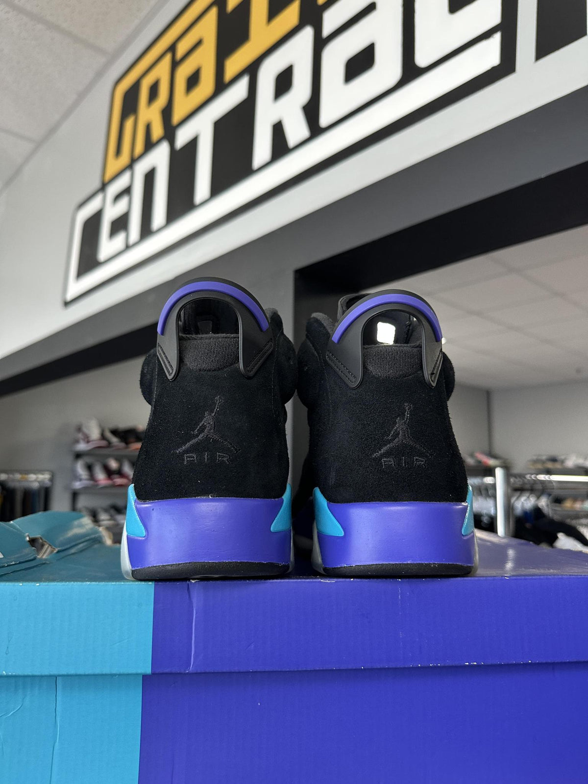 Jordan 6 Aqua Used