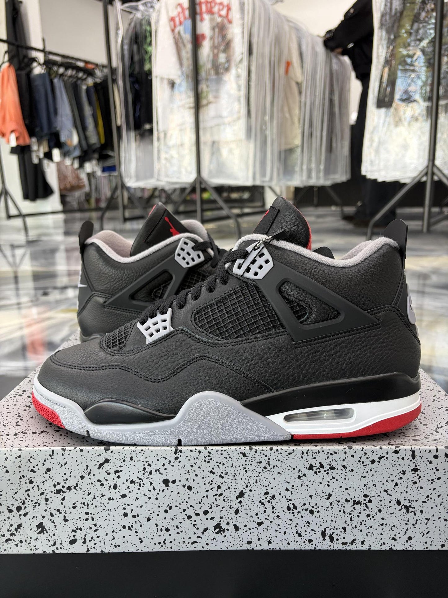 Jordan 4 "Bred Reimagined" Used Size 11.5
