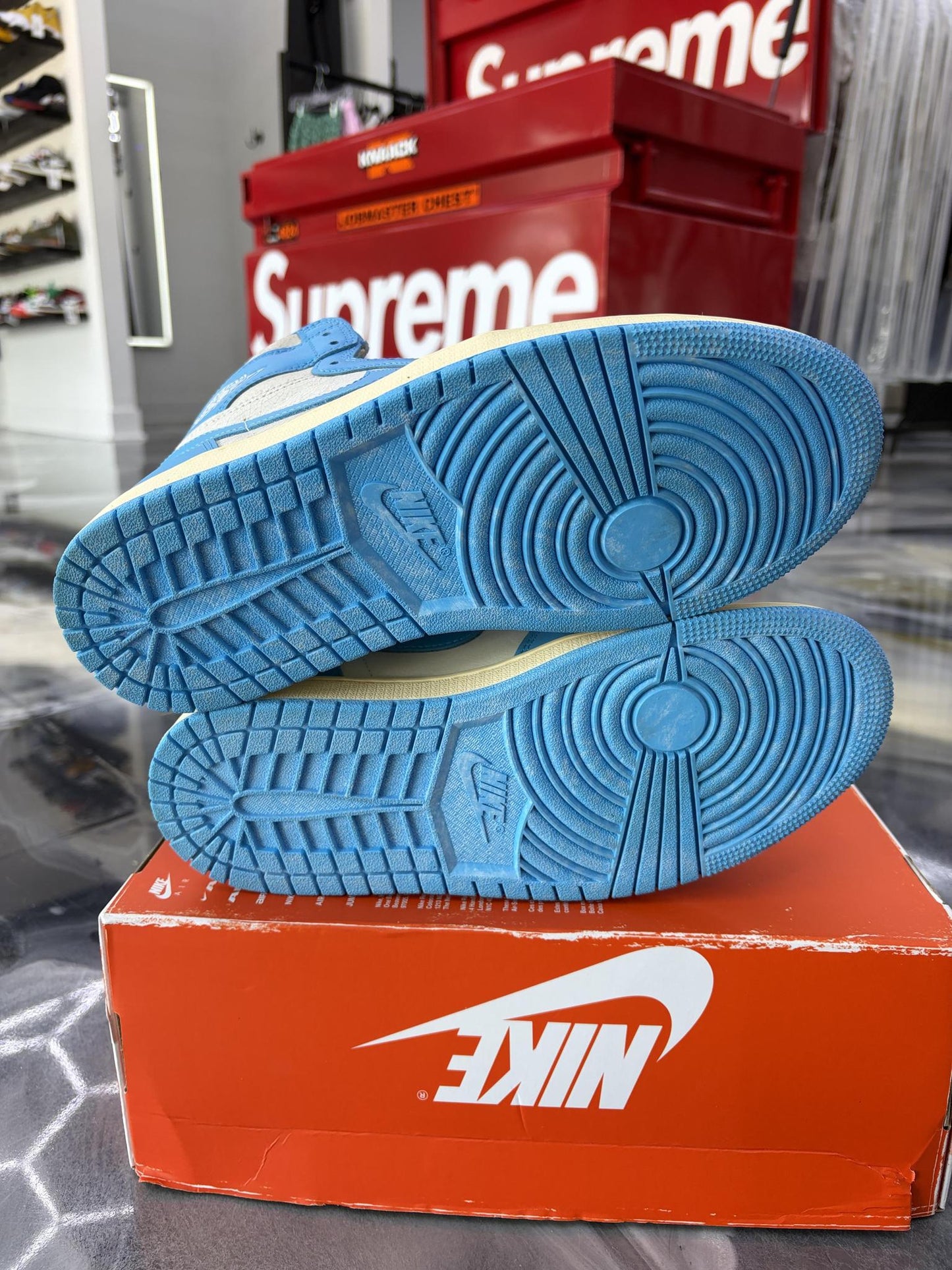 Jordan 1 High "UNC Reimagined" Used Size 8