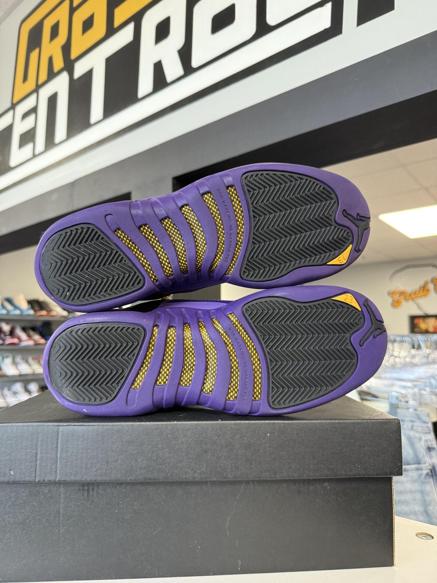 Jordan 12 "Field Purple" Used Size 7Y/8.5W