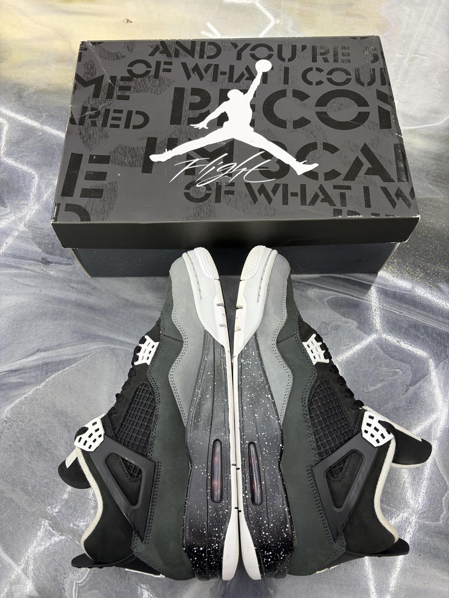 Jordan 4 "Fear" Used Size 10.5