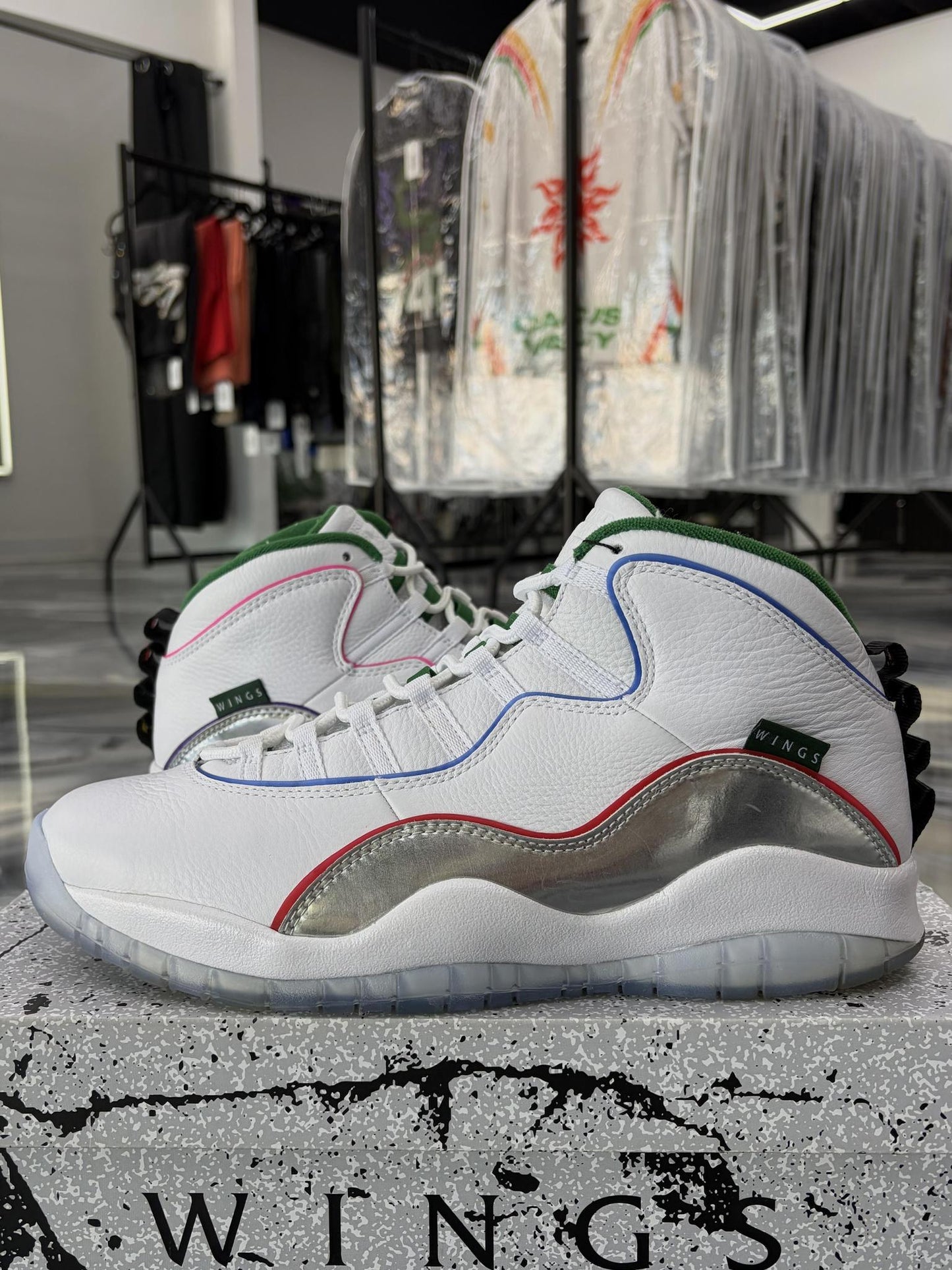 Jordan 10 "Wings" Used Size 12