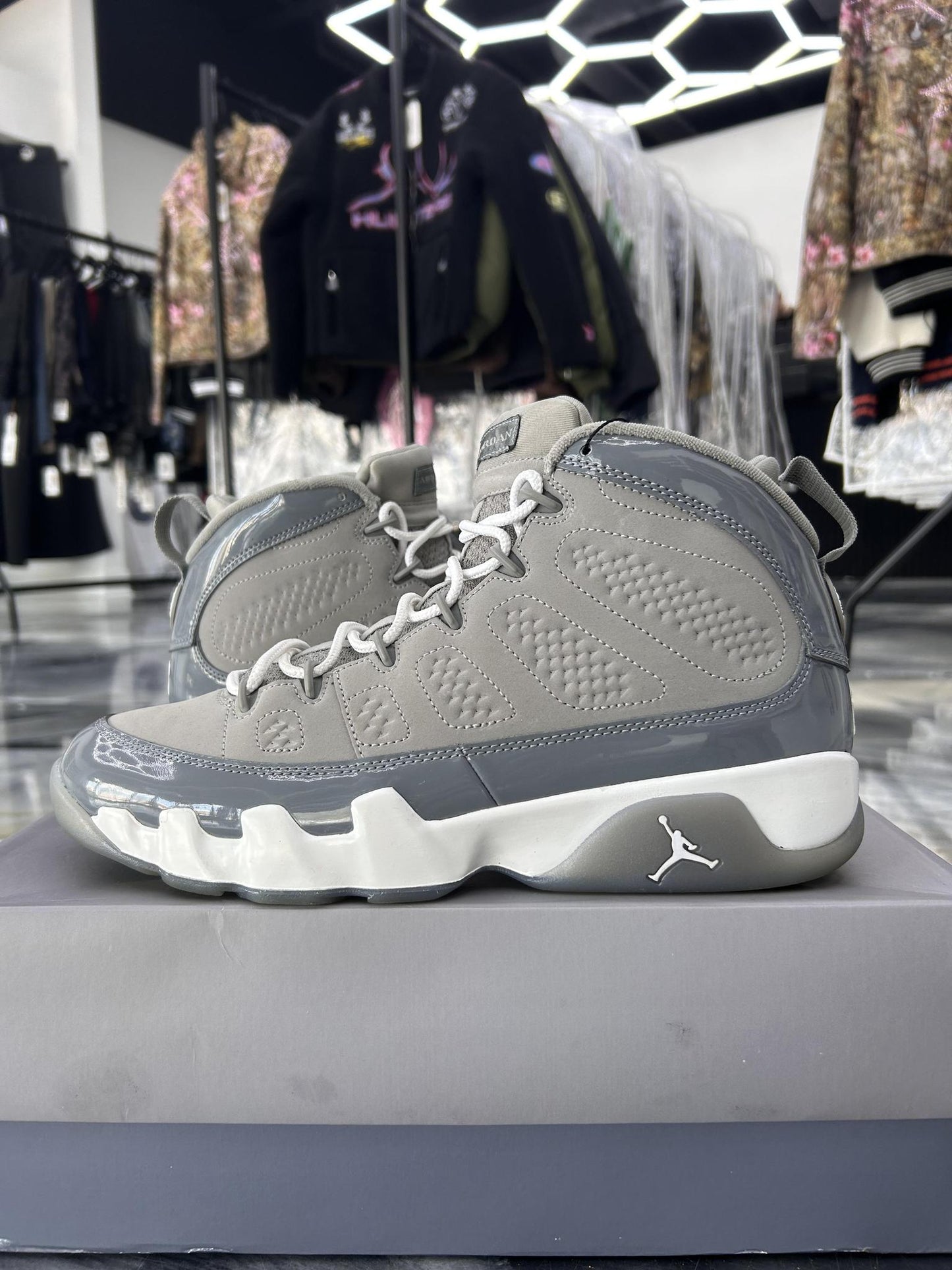 Jordan 9 "Cool Grey" Used Size 11