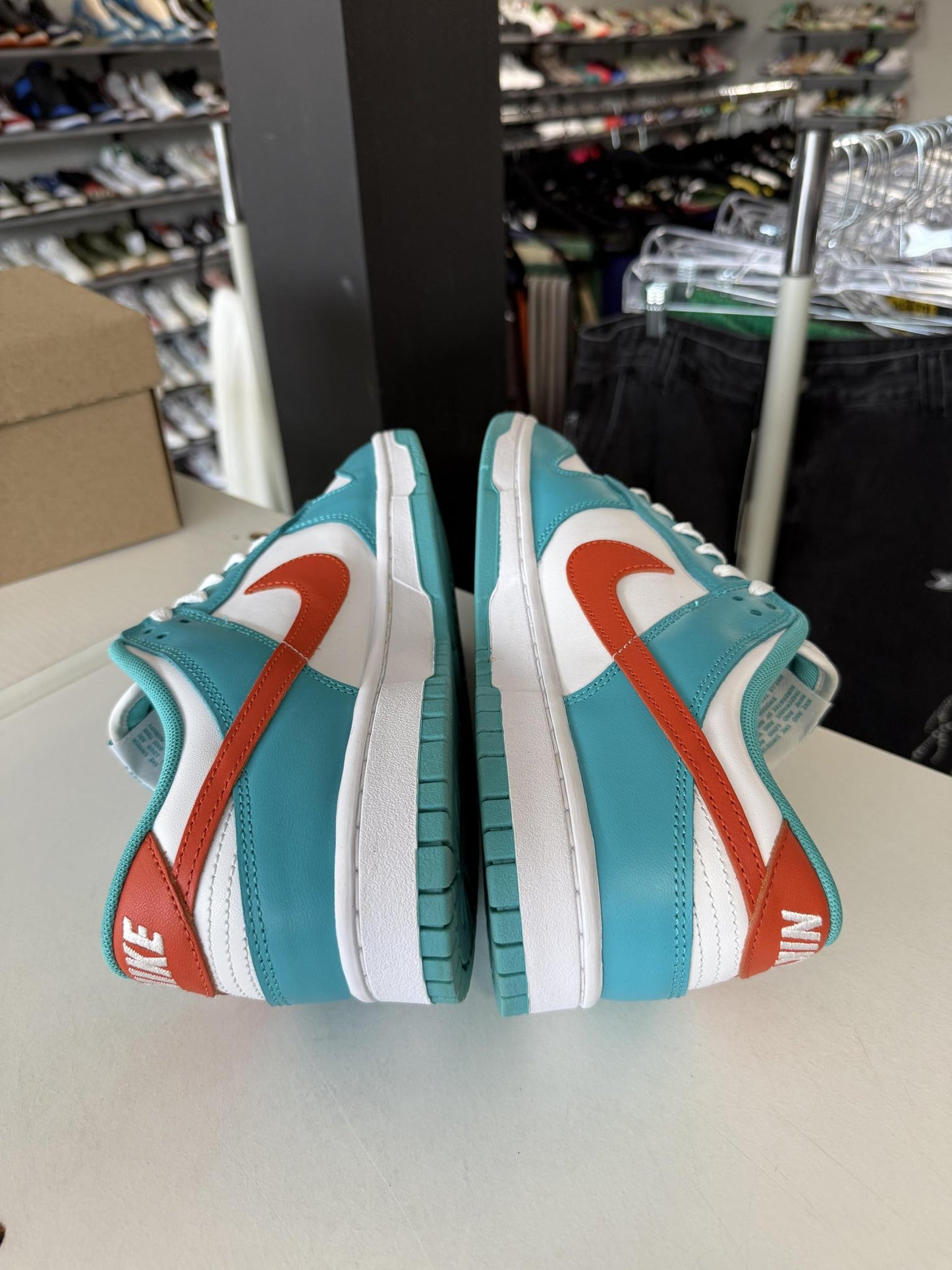 Nike Dunk Low "Dolphins" Used Size 10.5