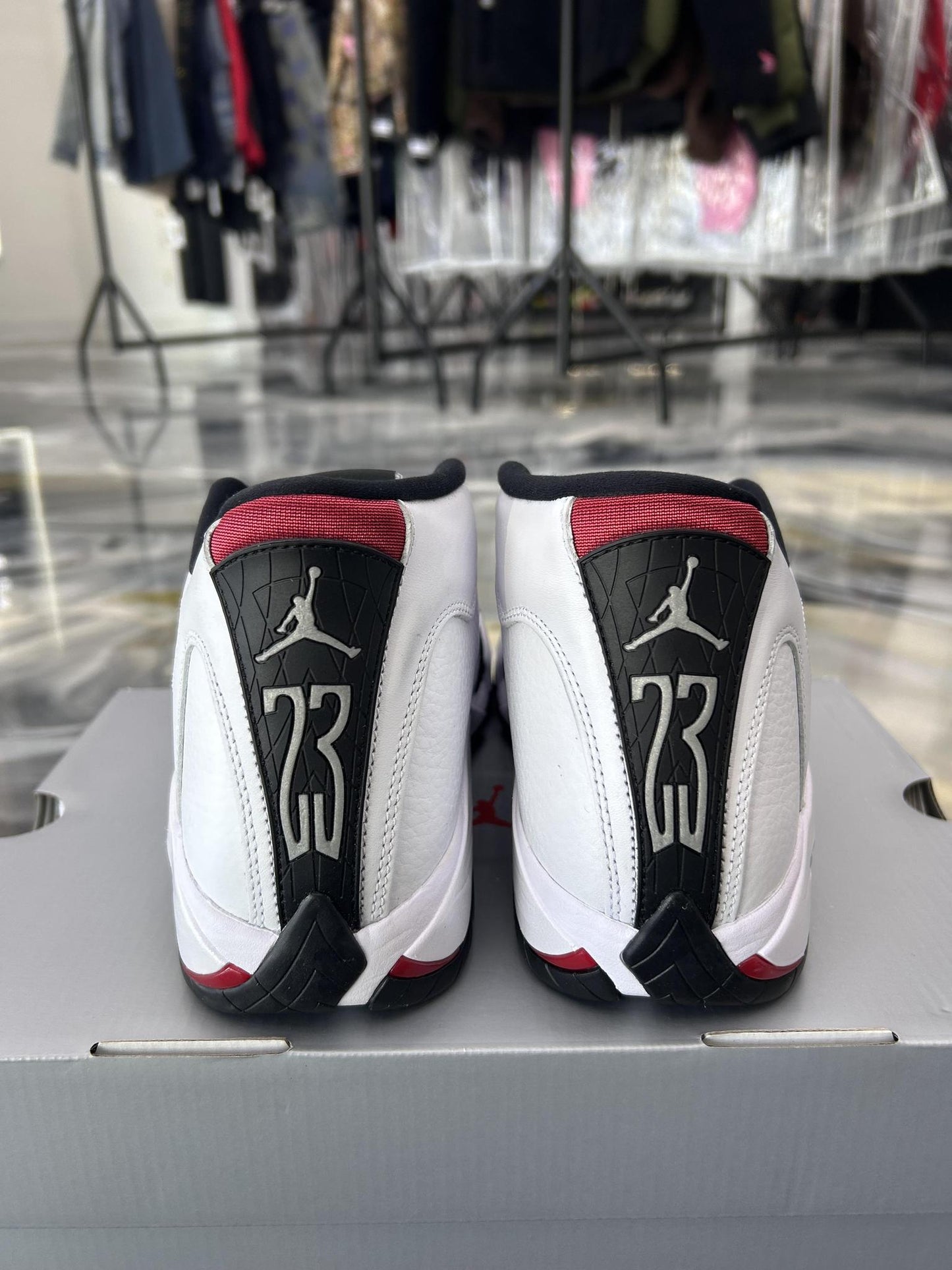 Jordan 14 "Black Toe" Used Size 8