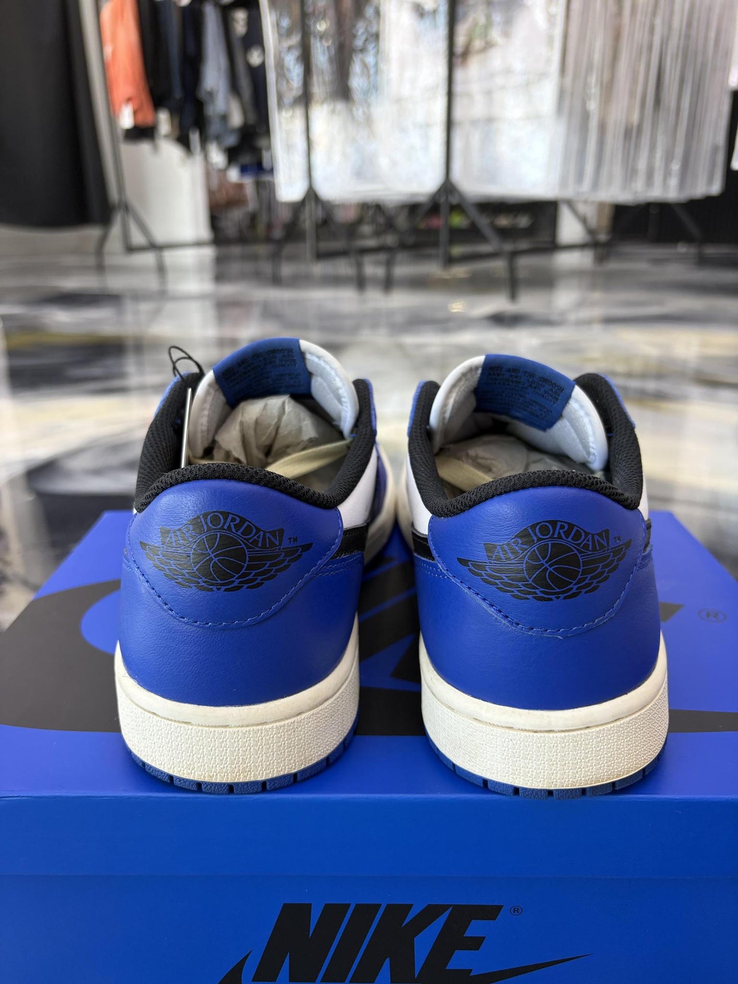Jordan 1 Low "Game Royal" Used Size 9