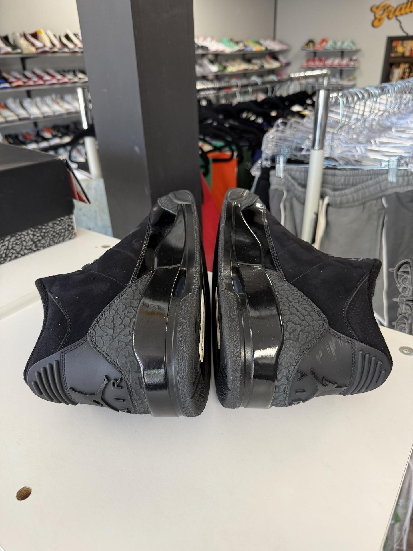 Jordan 3 "Black Cat" Used Size 12