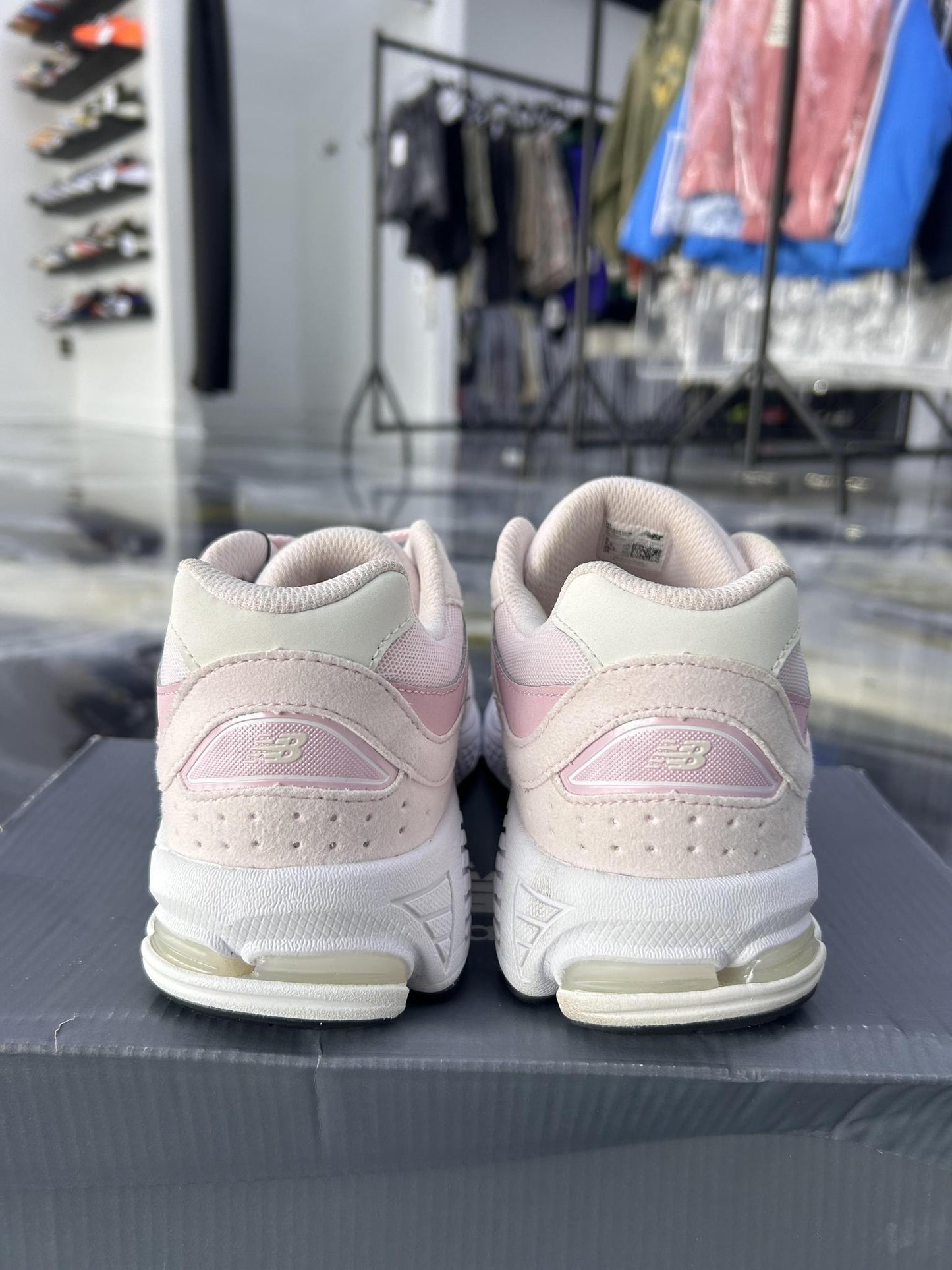 New Balance 2002R "Pink" Used Size 6Y/7.5W