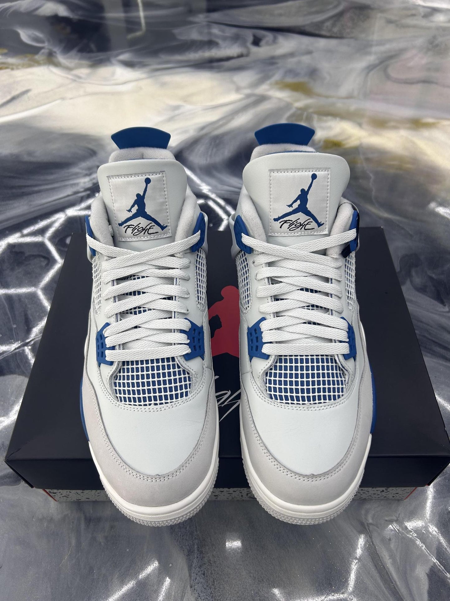 Jordan 4 "Military Blue" Used Size 13