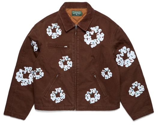Denim Tears Cotton Wreath Canvas Work Jacket