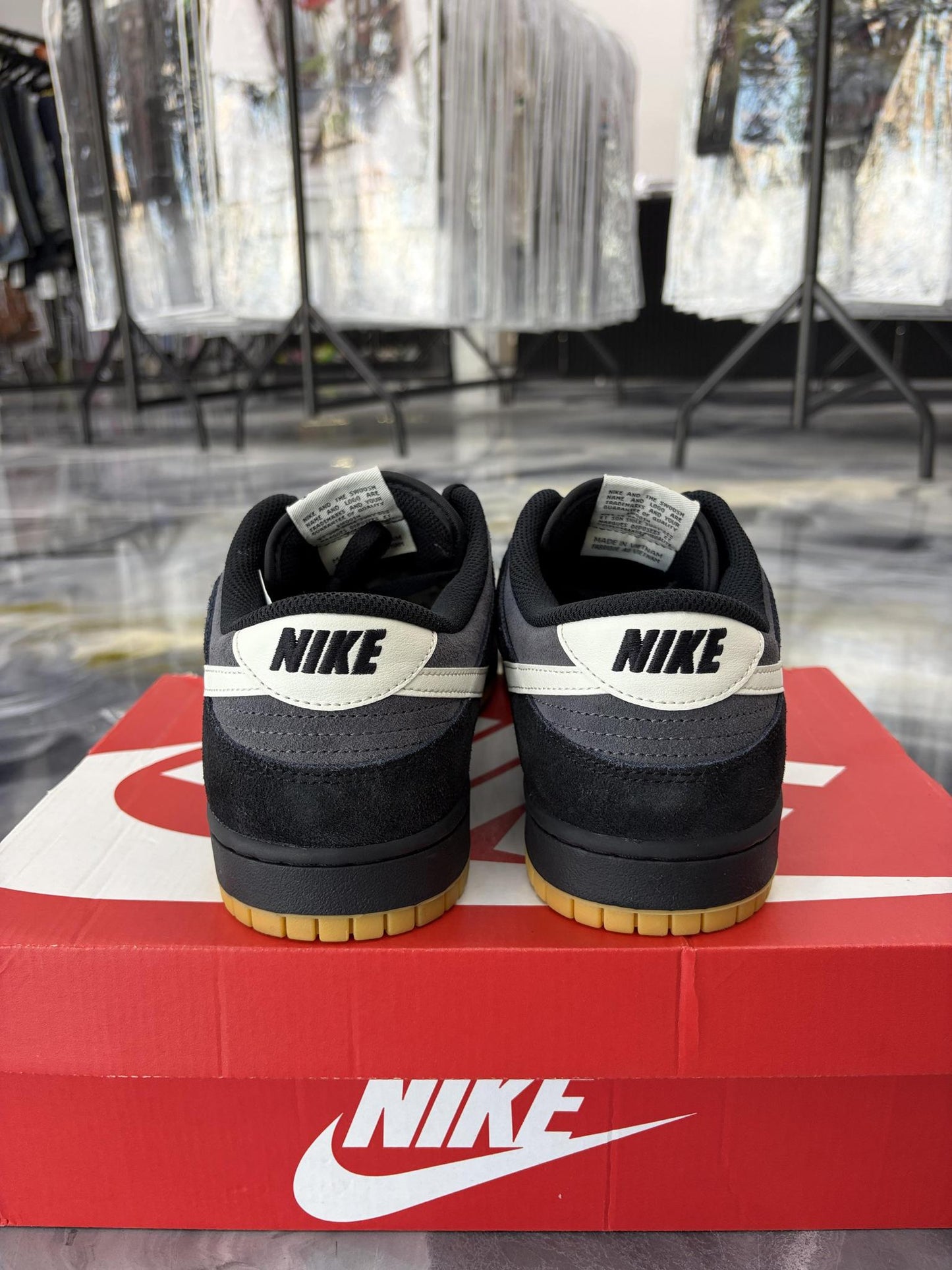 Nike Dunk Low "Black Gum" Used Size 11.5