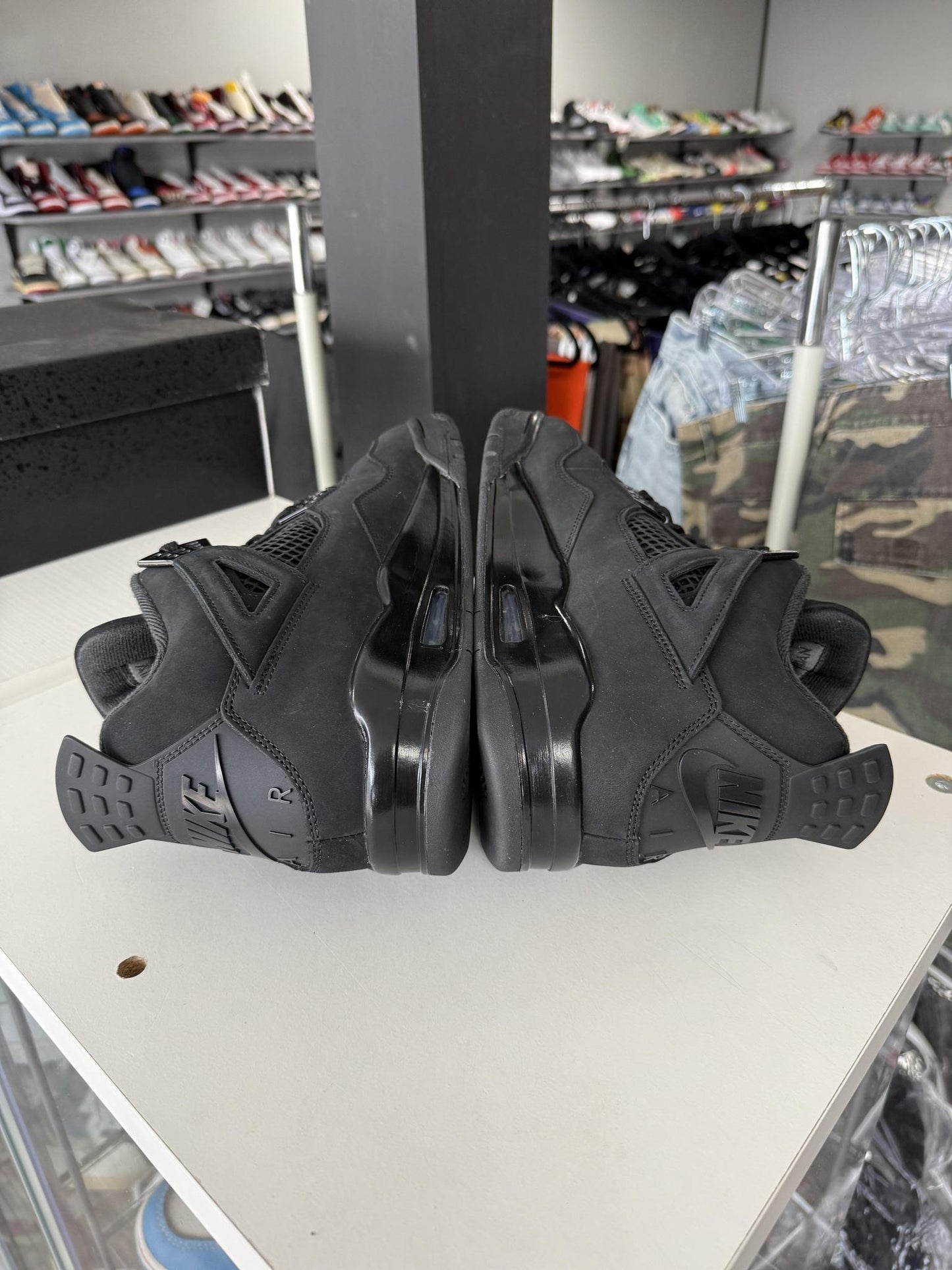 Jordan 4 "Black Cat" Used Size 13