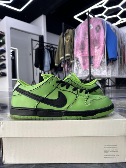 Nike SB Dunk Powerpuff "Buttercup" Used Size 12