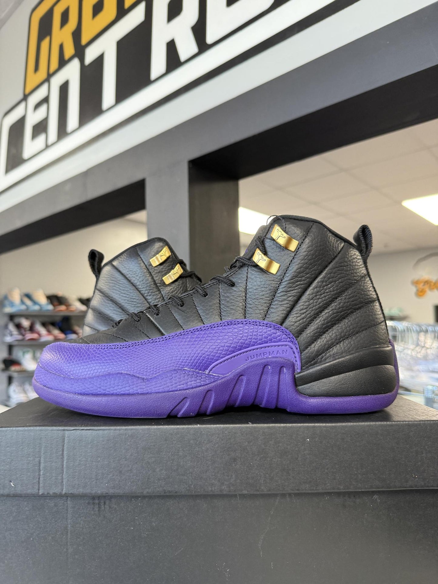Jordan 12 "Field Purple" Used Size 7Y/8.5W