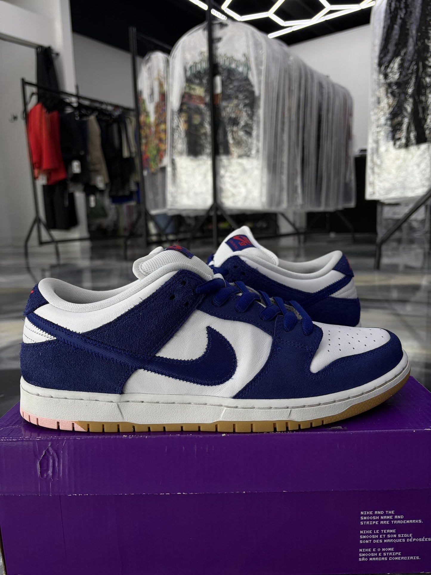 Nike SB Dunk Low "Dodgers" Used Size 11
