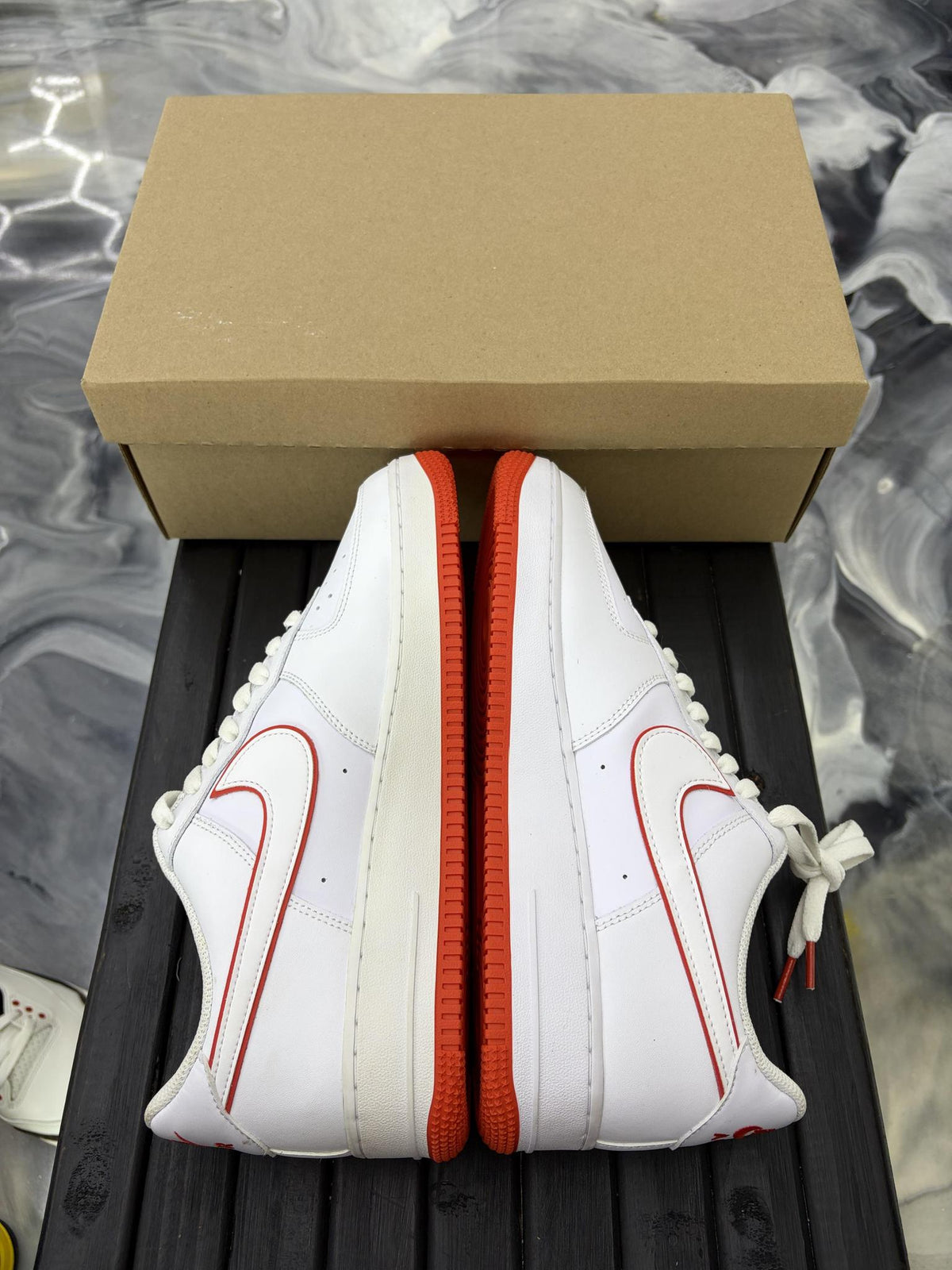 Nike Air Force 1 Low "Picante Red" Used Size 10
