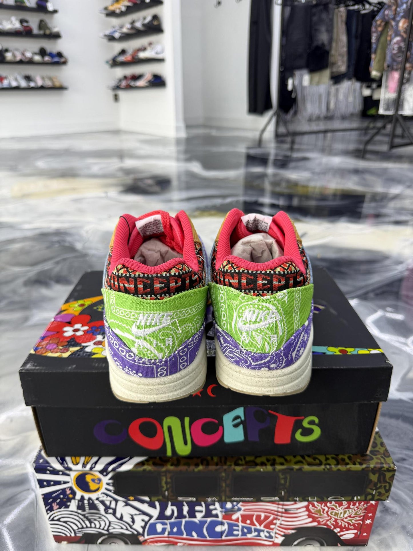 Nike Air Max 1 Concepts Far Out Used Size 15